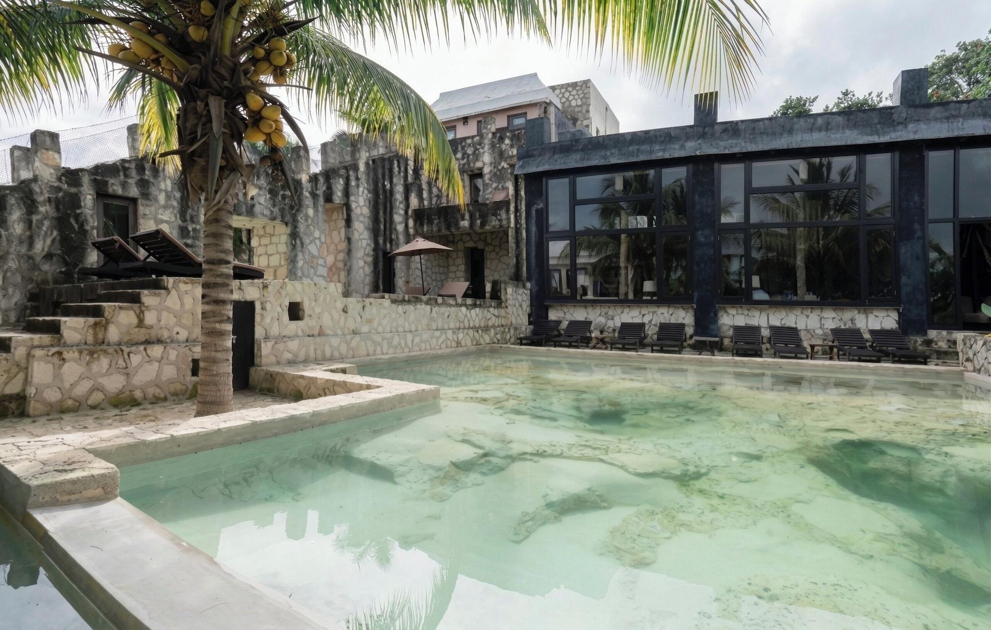 Vista Piscina Coqui Coqui Papholchac Coba Residence & Spa