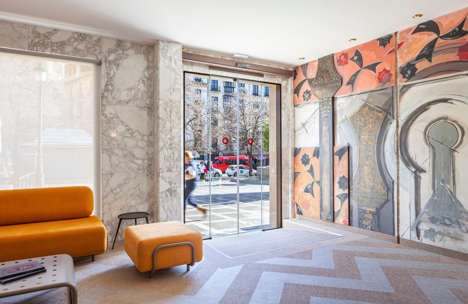Vista Lobby Hotel Macià Plaza