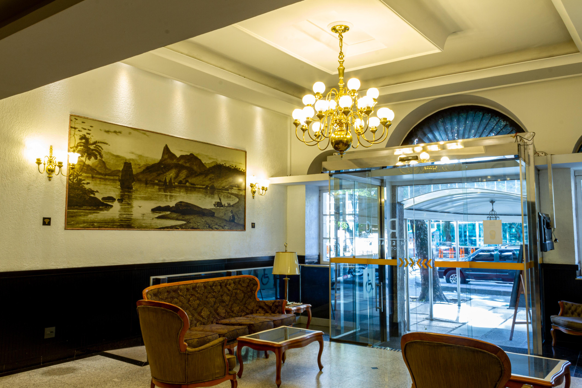 Vista Lobby Hotel Riale Imperial Flamengo