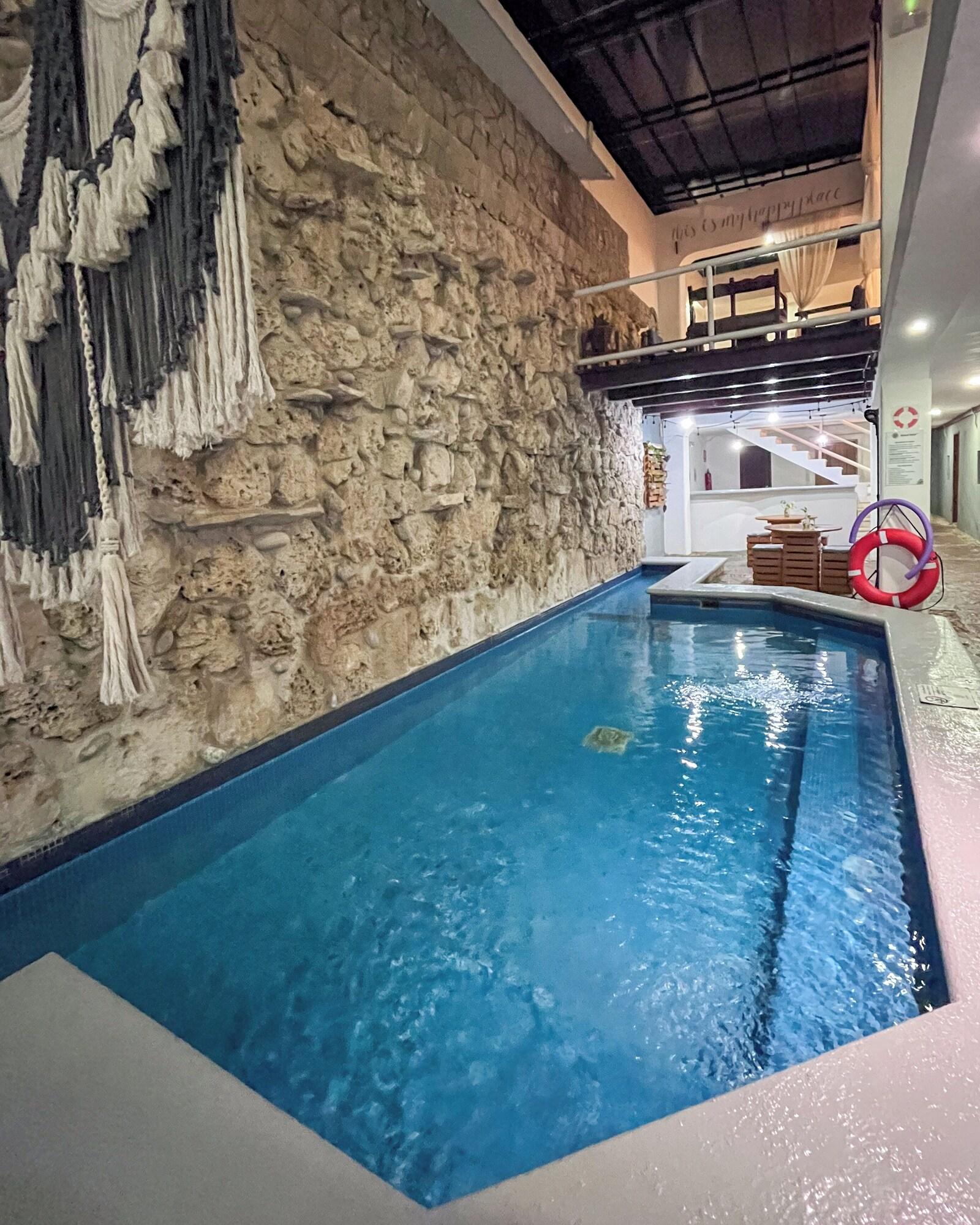 Vista Piscina Ahava Hotel