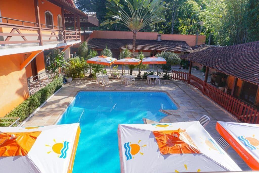 Vista Piscina Hotel Camburi Praia