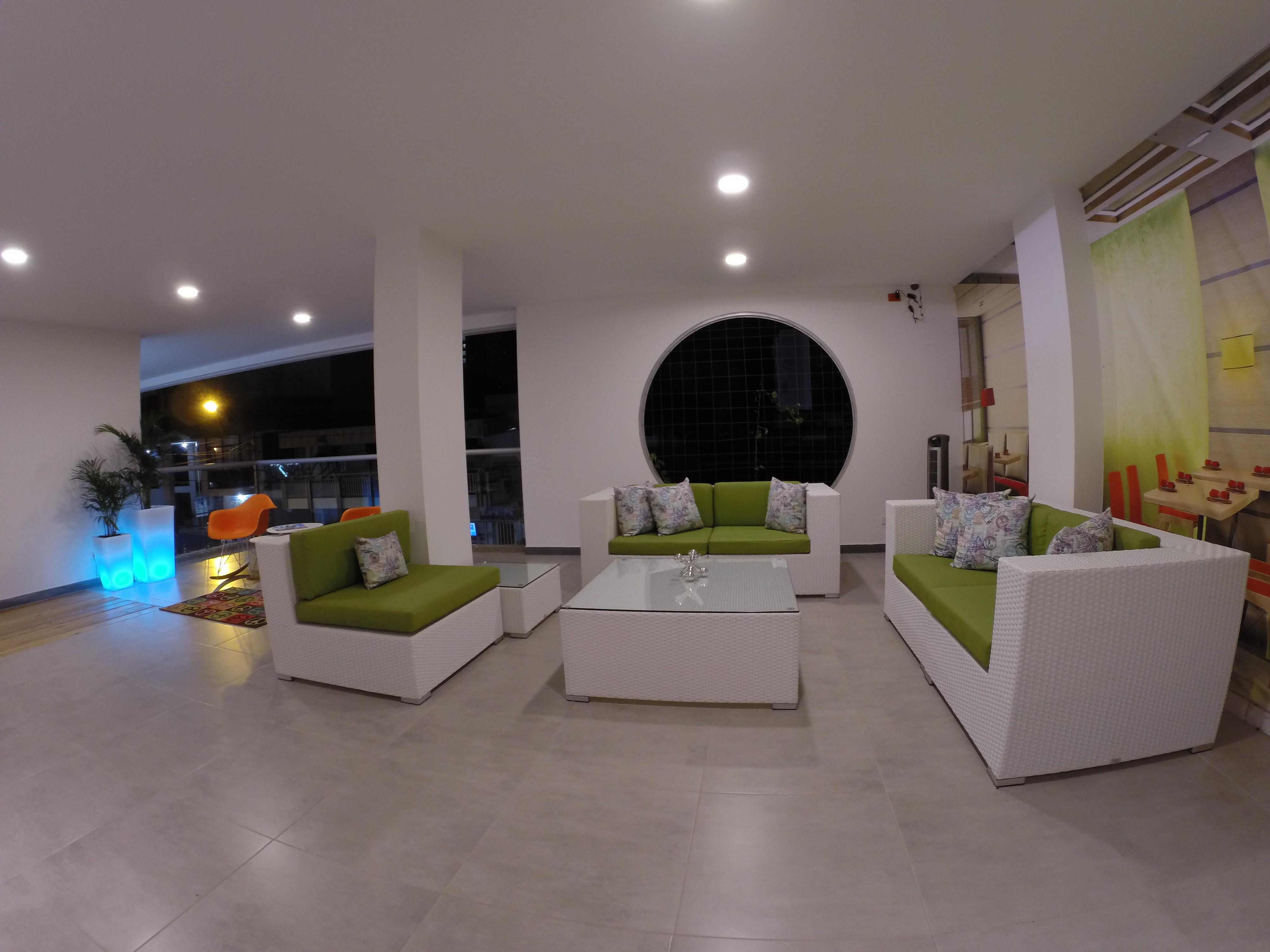 Vista Lobby Del Mar Hotel
