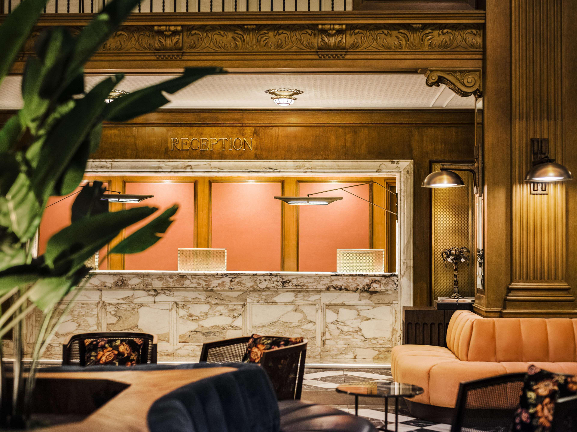 Vista Lobby Fairmont Olympic Hotel