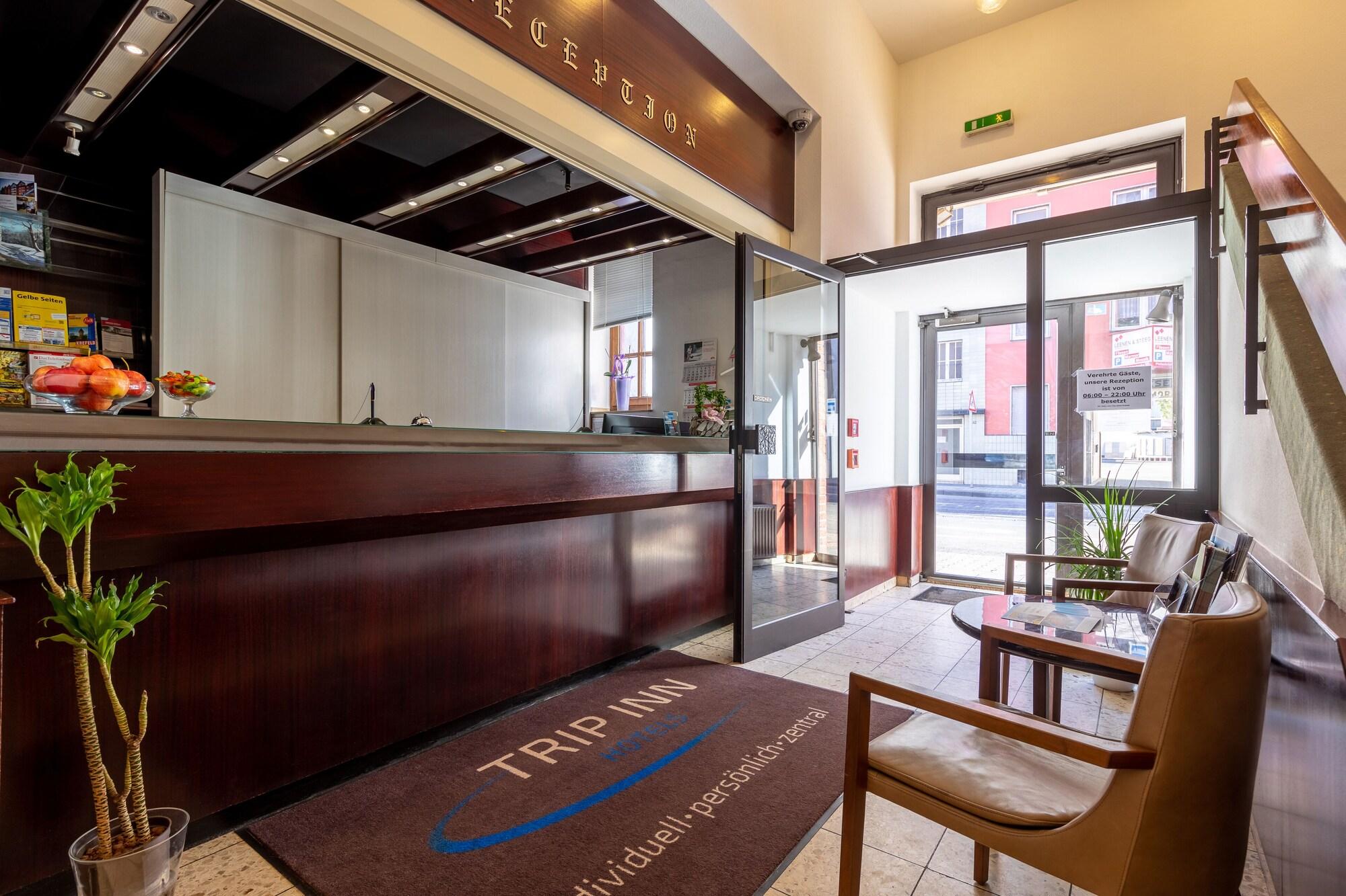 Vista Lobby Trip Inn City Hotel Krefeld