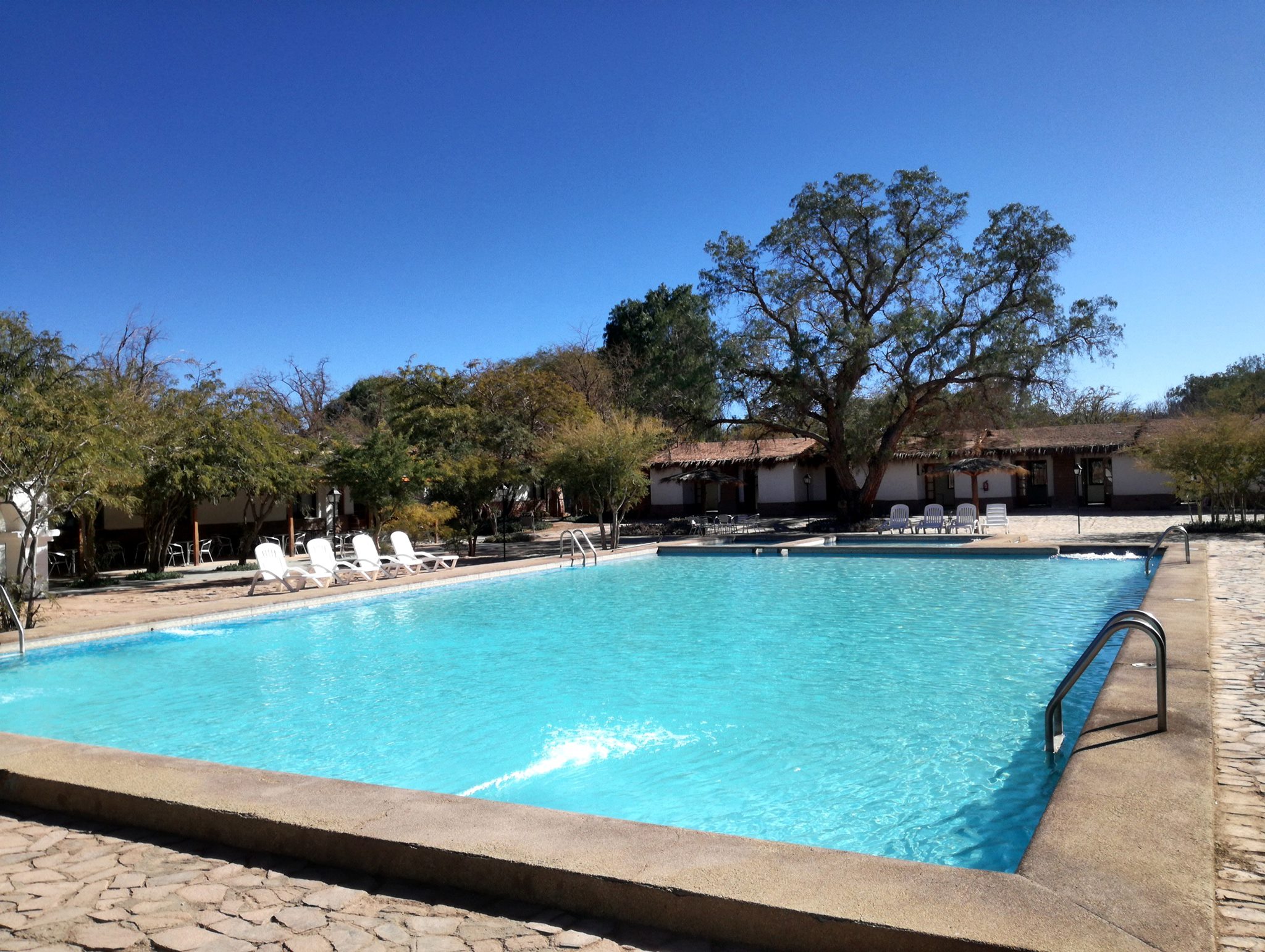 Vista Piscina Diego de Almagro San Pedro de Atacama