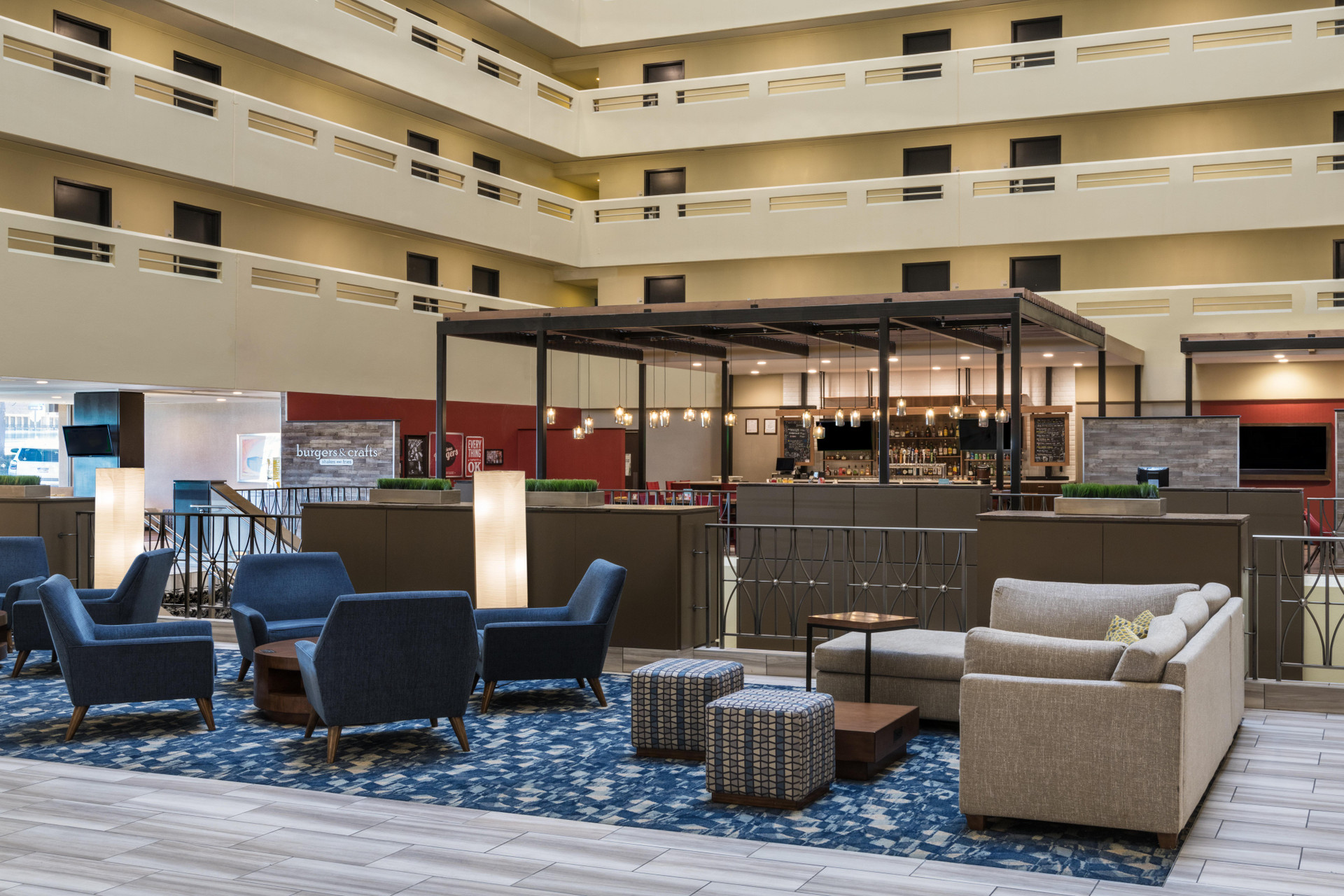 Vista Lobby Holiday Inn Denver East by IHG