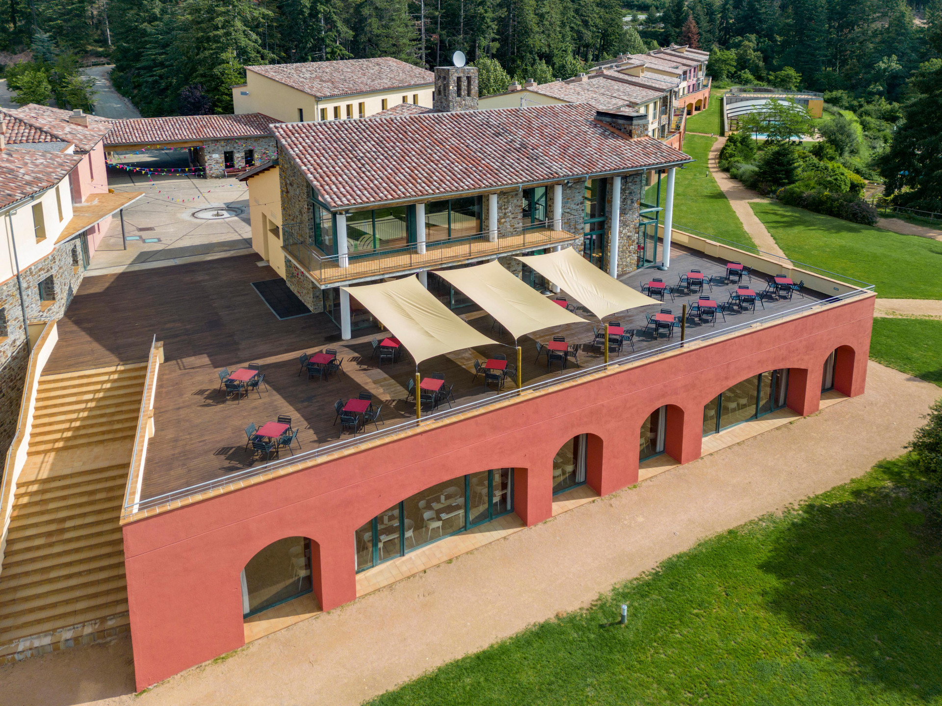 Vista Exterior Vilar Rural Sant Hilari Sacalm by Serhs Hotels