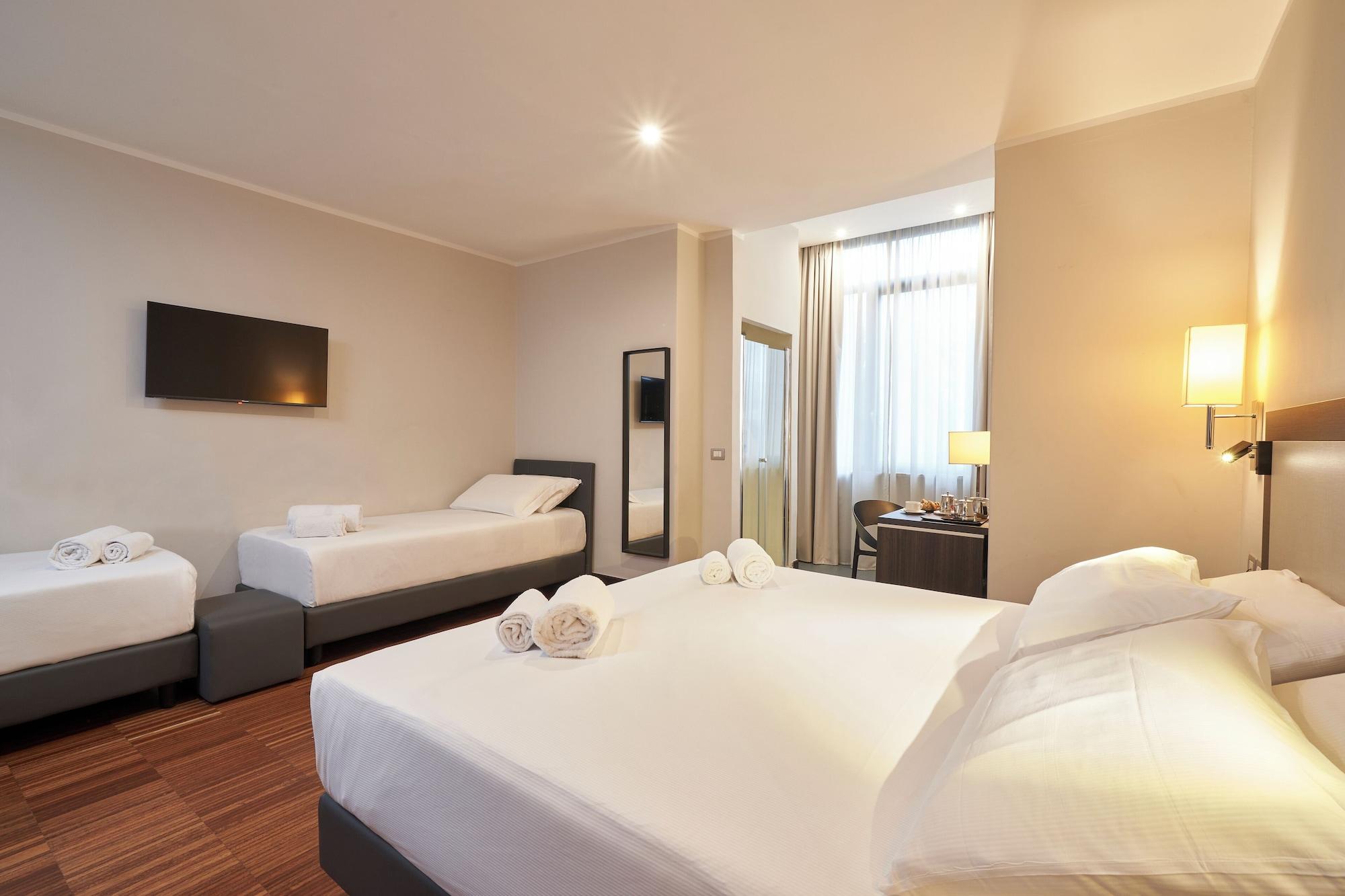 Habitación Hotel Leonardo Da Vinci