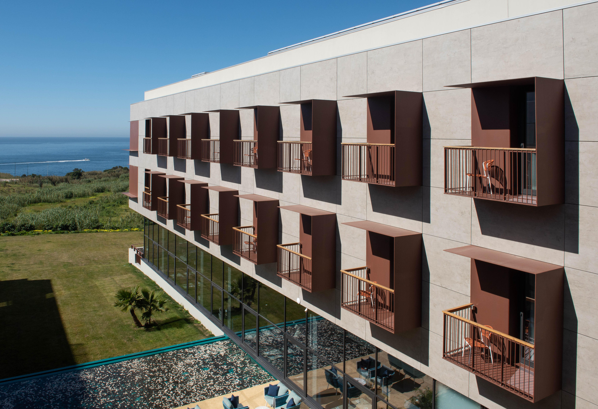 Vista Exterior Sines Sea View Business and Leisure Hotel