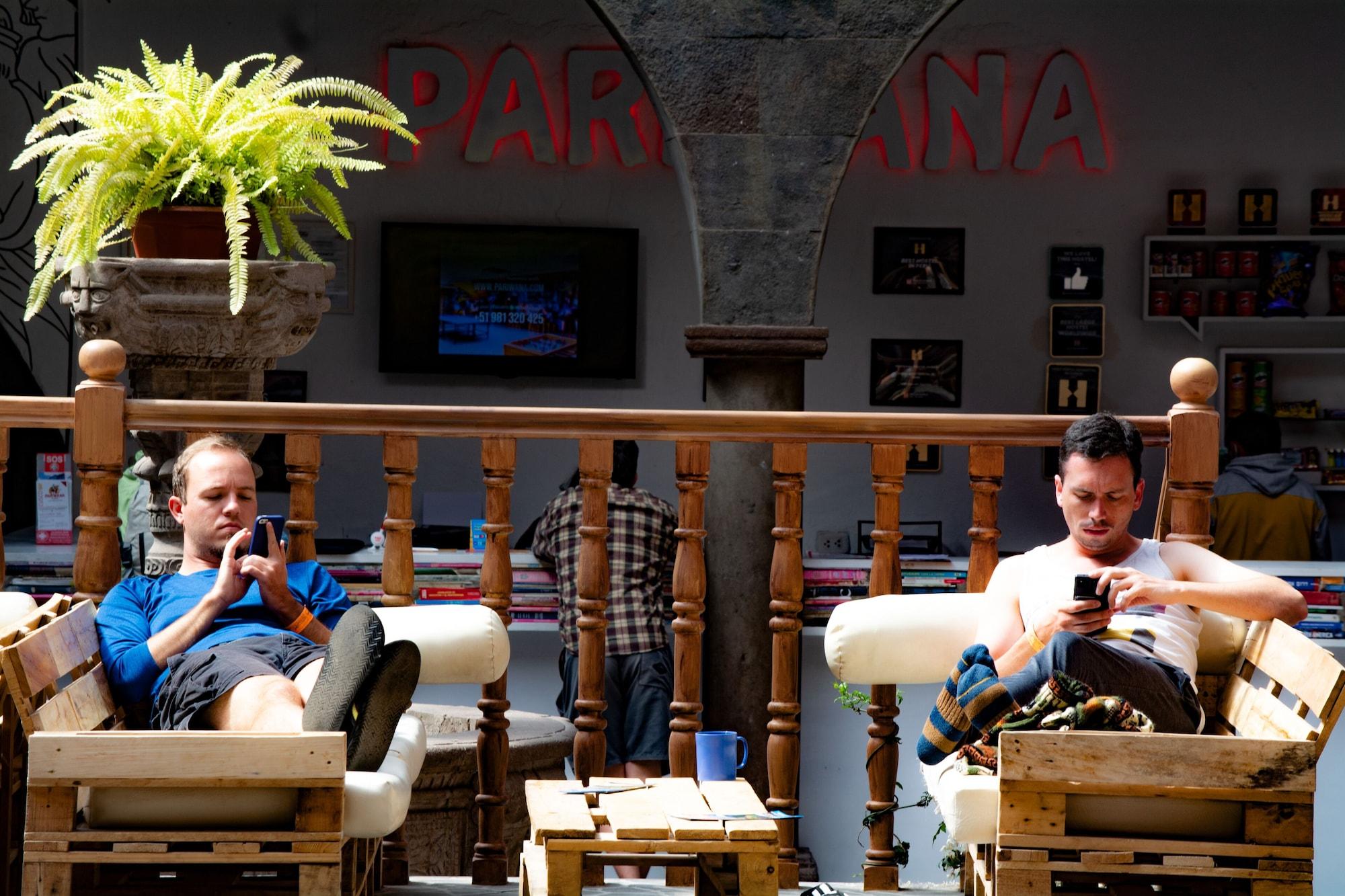 Vista Lobby Pariwana Hostel Cusco - Adults only