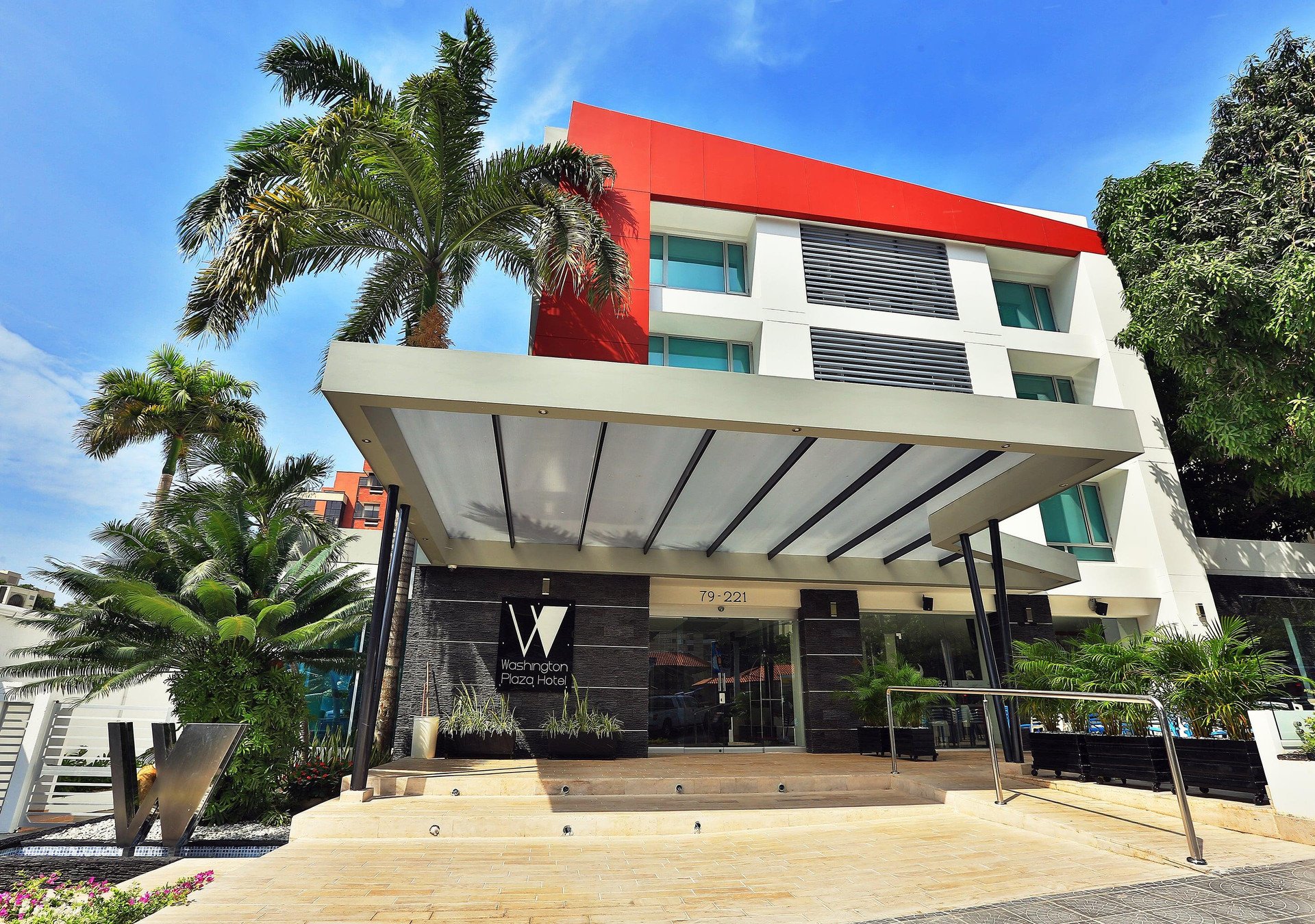 Vista Exterior Hotel Washington Plaza