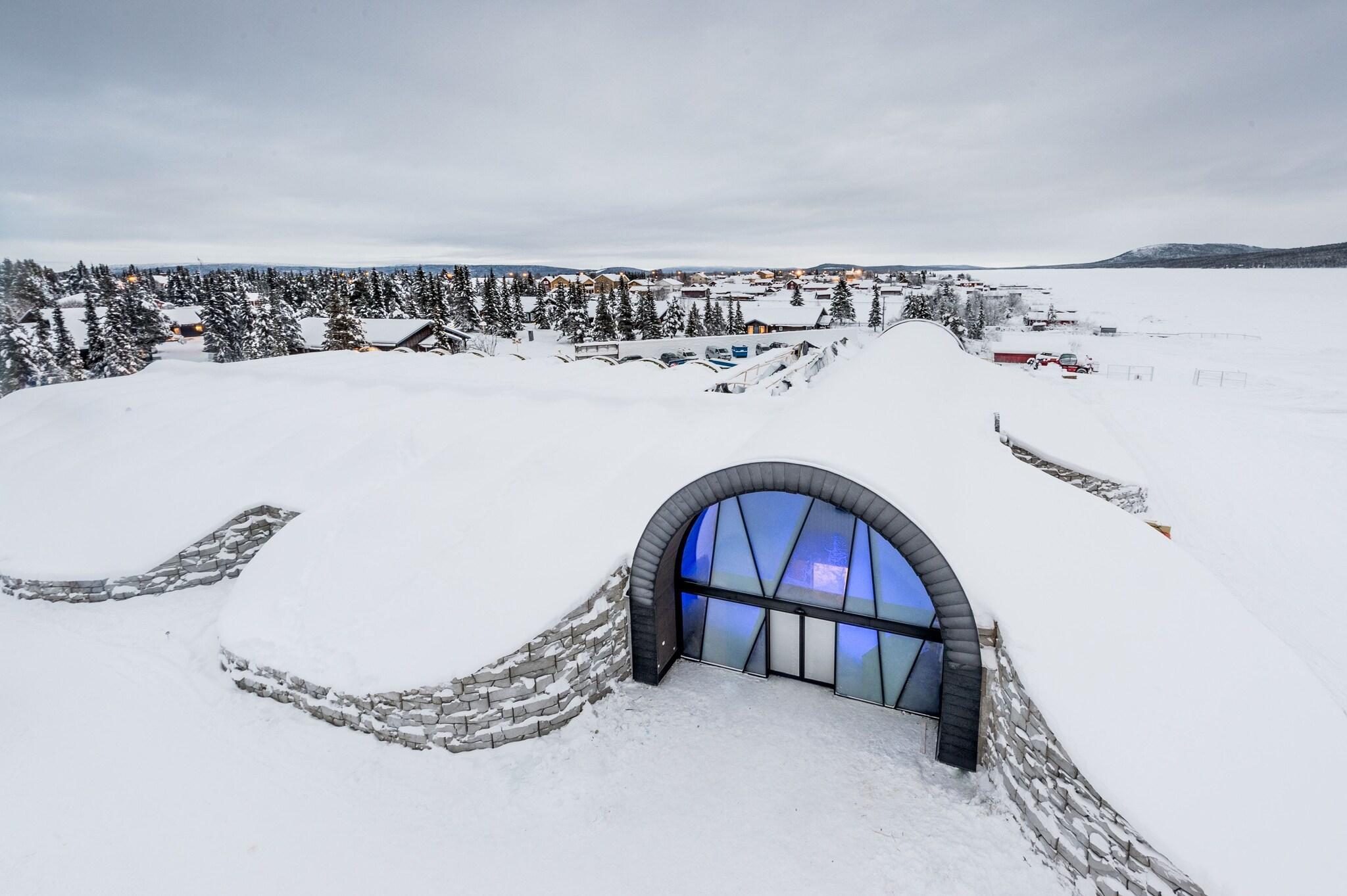 Vista Exterior Icehotel