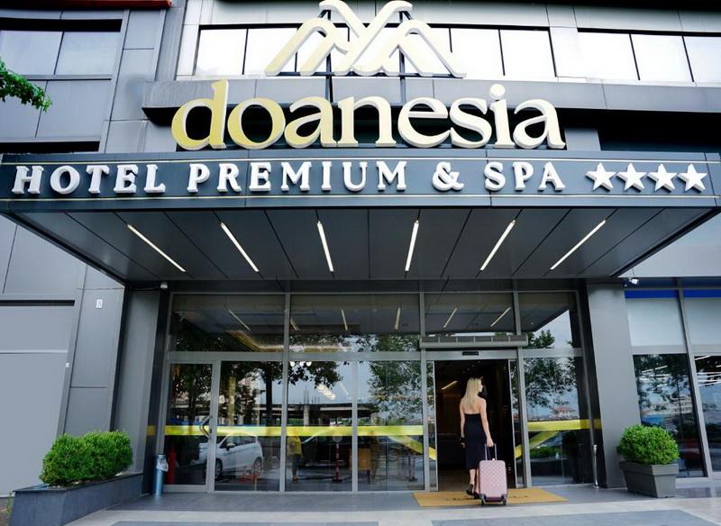 Vista Exterior Doanesia Premium Hotel And Spa Tirana
