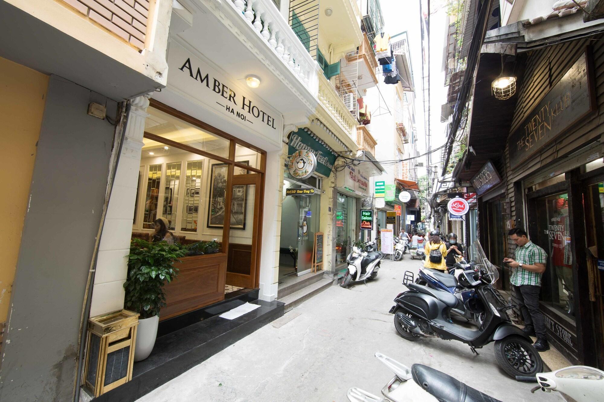 Vista Exterior Hanoi Amber hotel
