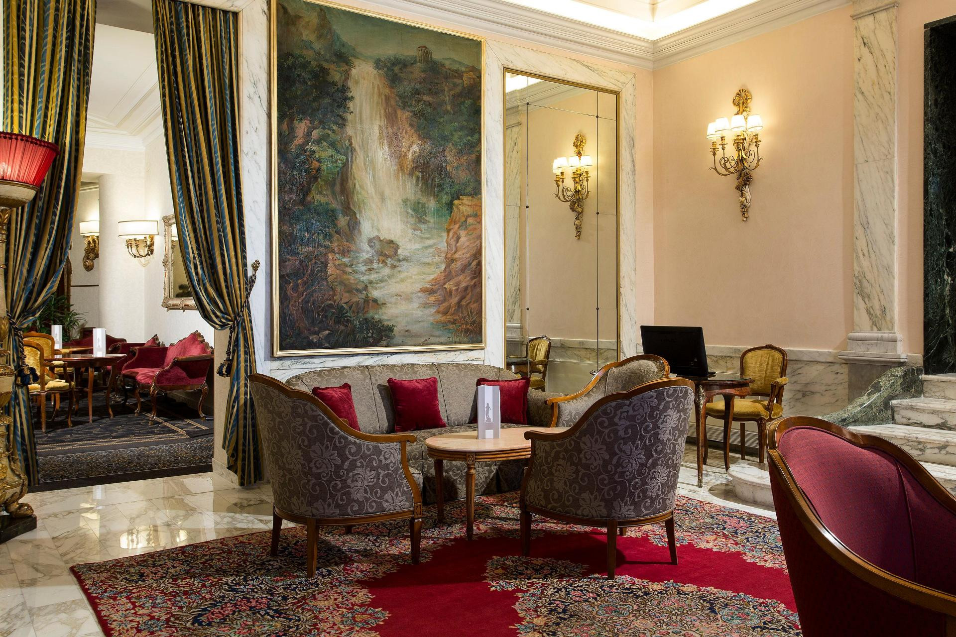Vista Lobby Hotel Nazionale