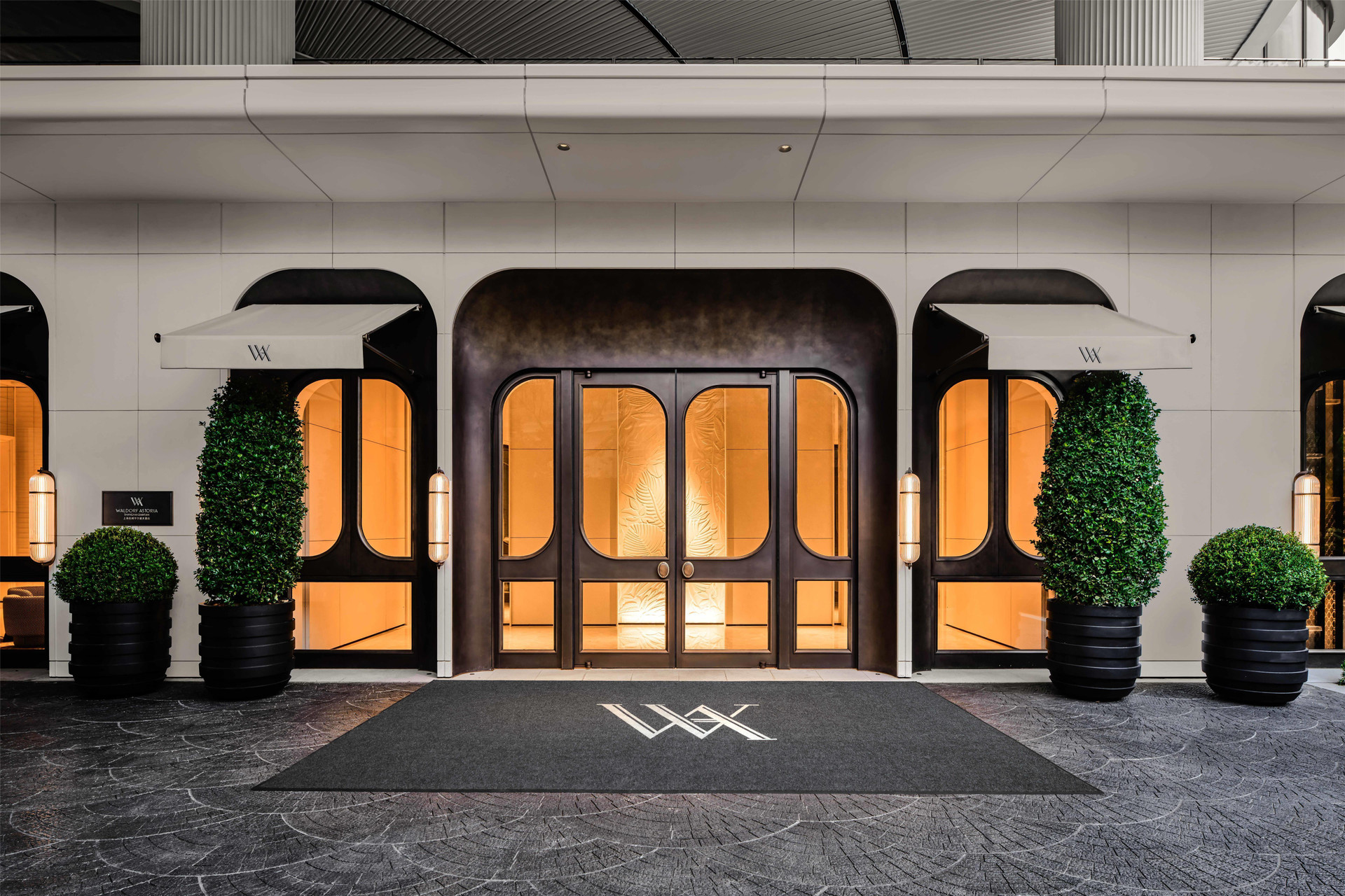 Vista Exterior Waldorf Astoria Shanghai Qiantan