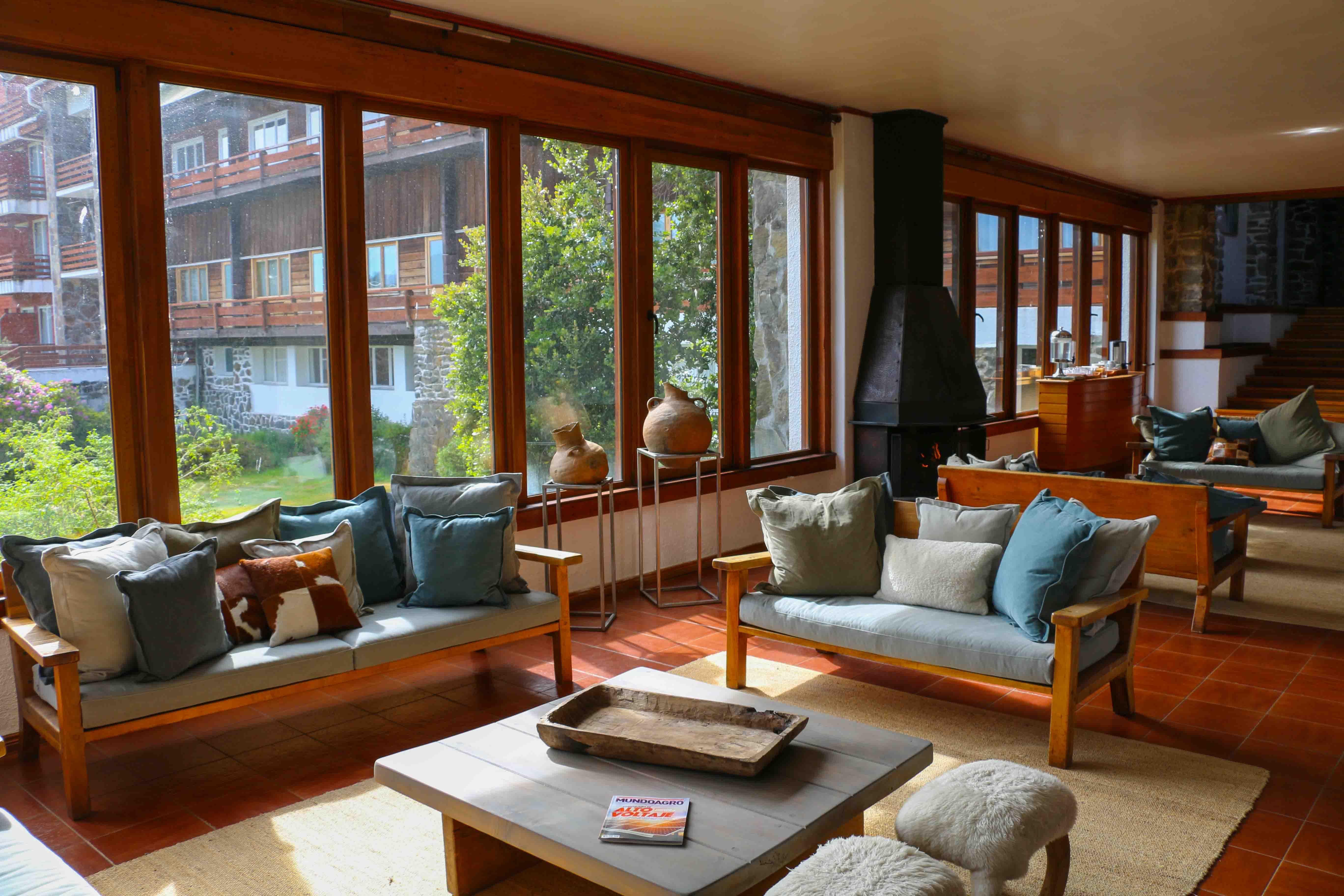 Vista Lobby Hotel Termas de Puyehue Wellness & Spa Resort