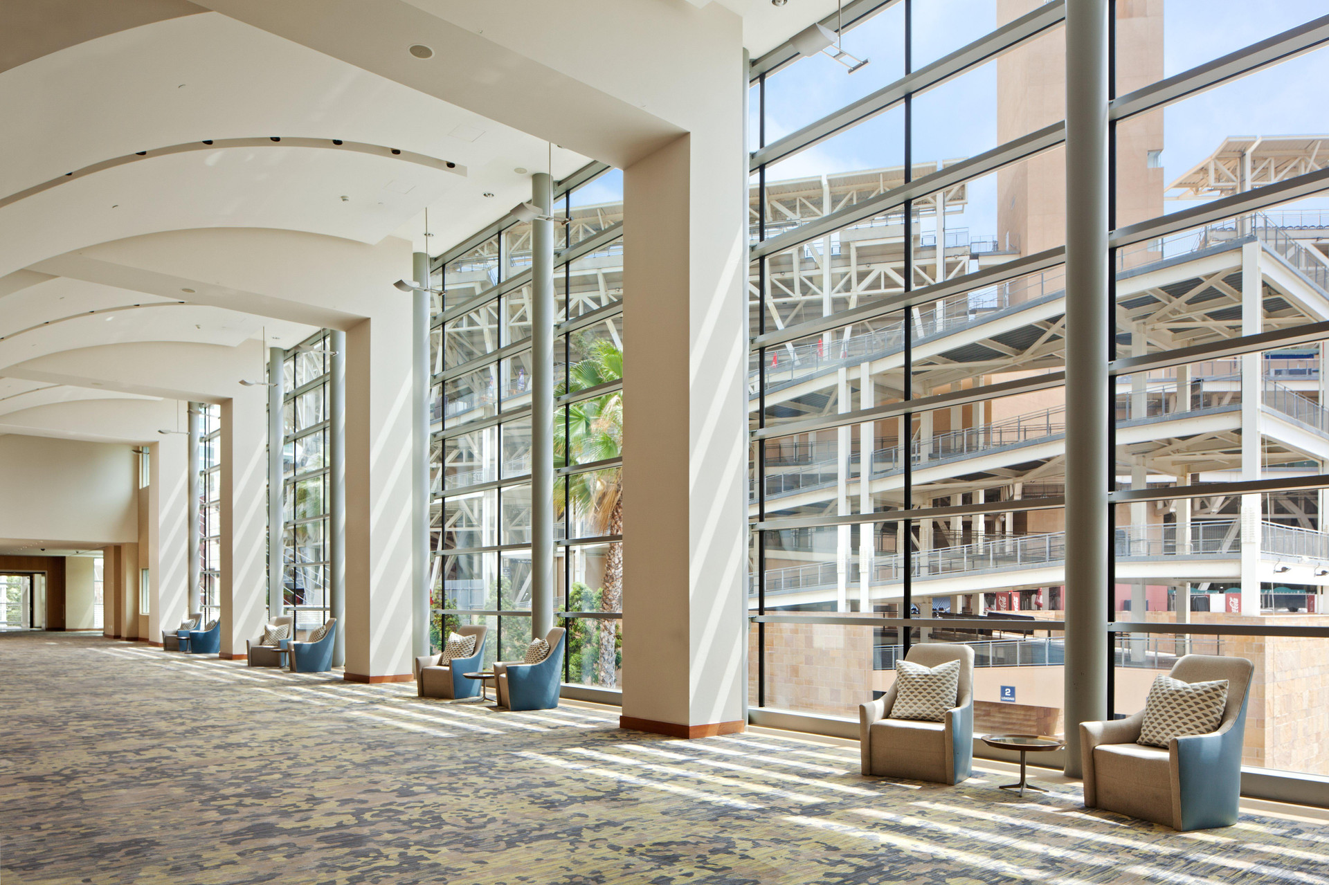 Vista Lobby Omni San Diego Hotel at the Ballpark
