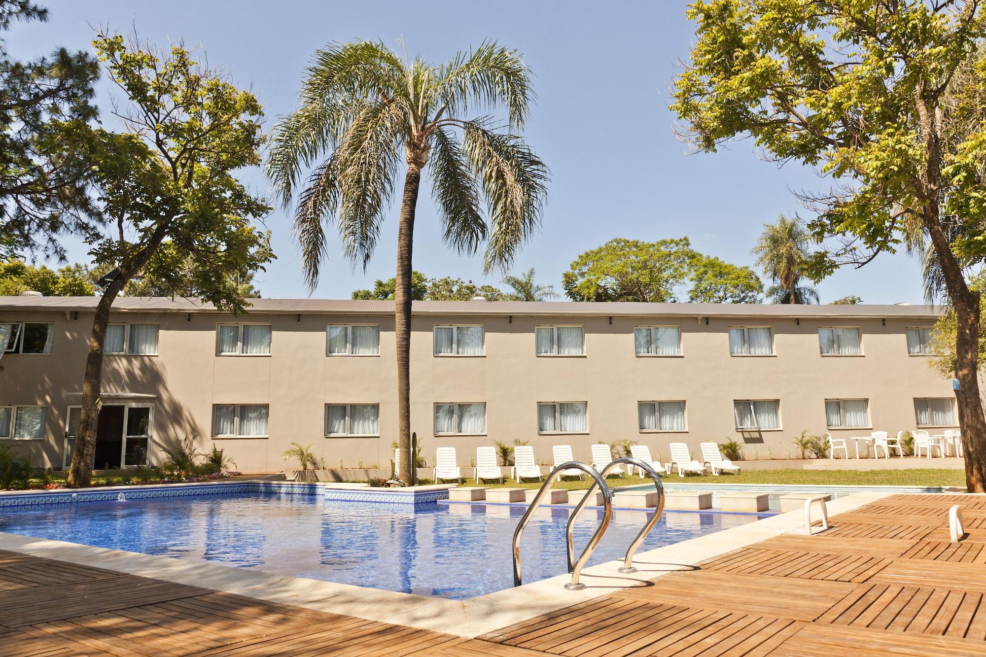 Vista da piscina La Mision Posadas Hotel
