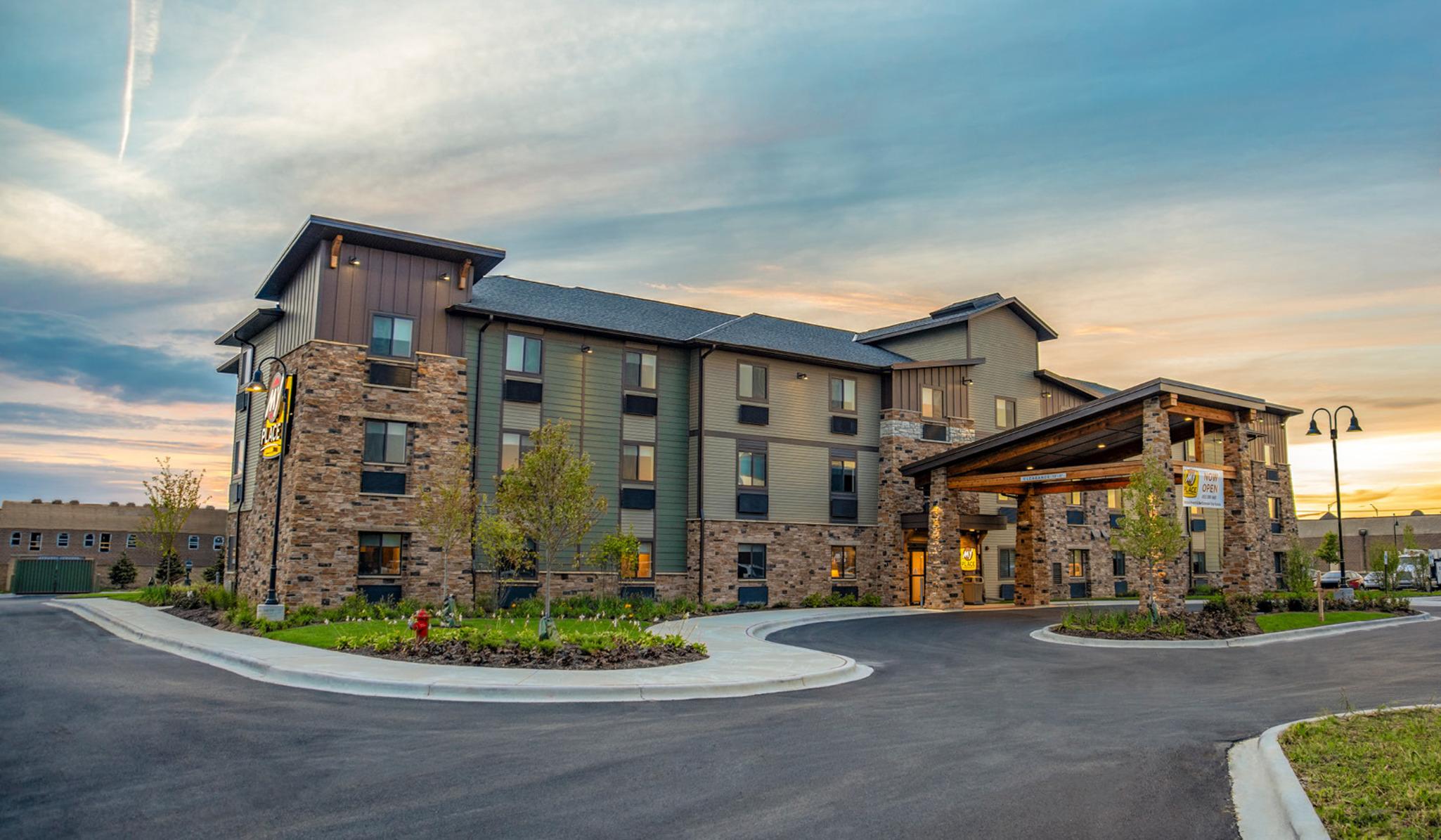 Vista Exterior My Place Hotels - Chicago West/North Aurora, IL