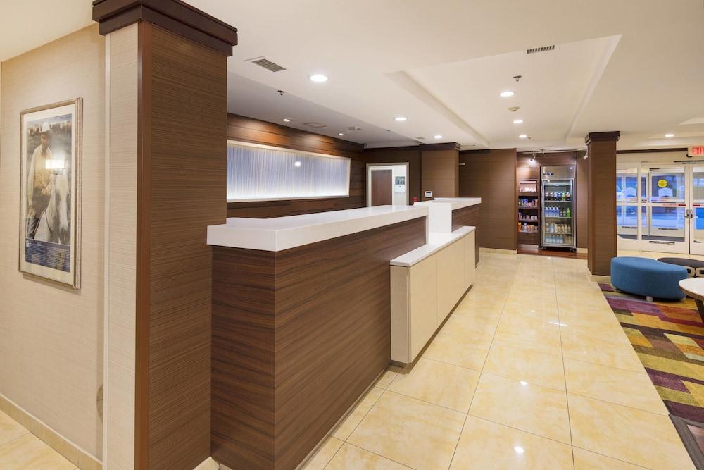 Vista Lobby Fairfield Inn by Marriott Lexington Park Patuxent River Naval Air Station