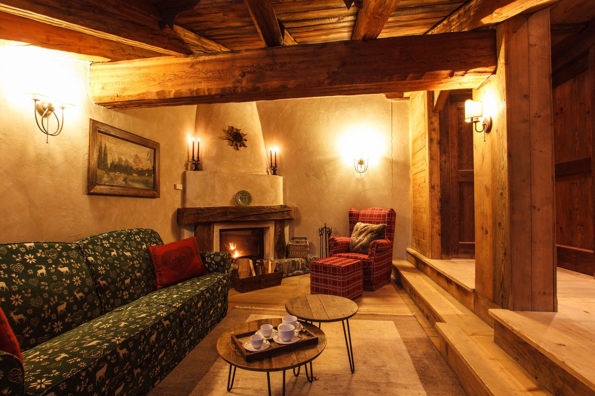 Vista Lobby Hotel Au Coeur Des Neiges Spa & E-bike