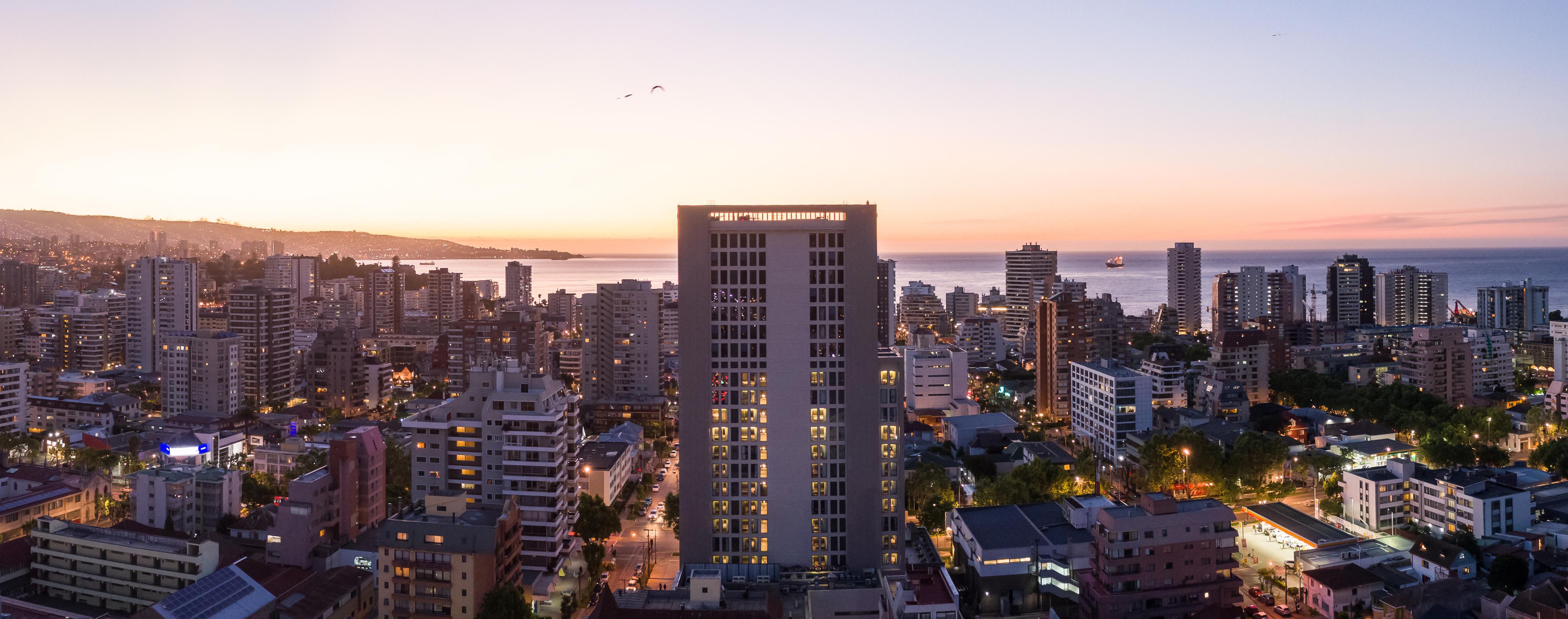 Vista Exterior Novotel Viña del Mar