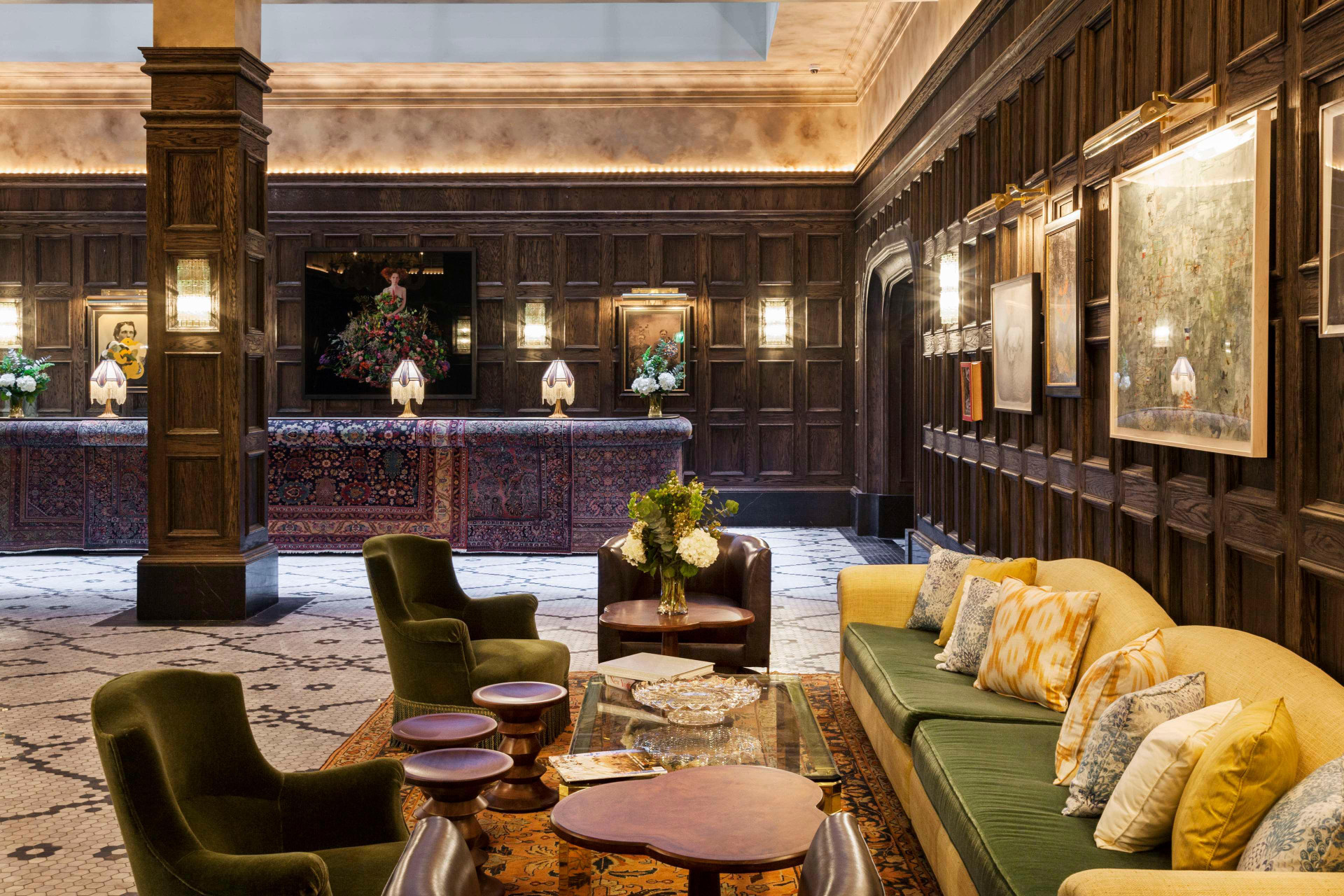 Vista Lobby The Beekman, A Thompson Hotel, by Hyatt