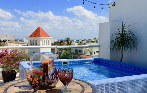 Huge Luxury Penthouse in the Heart of Playa - Oasis Chloe - Hoteles con parque acuático en Playa del Carmen, México