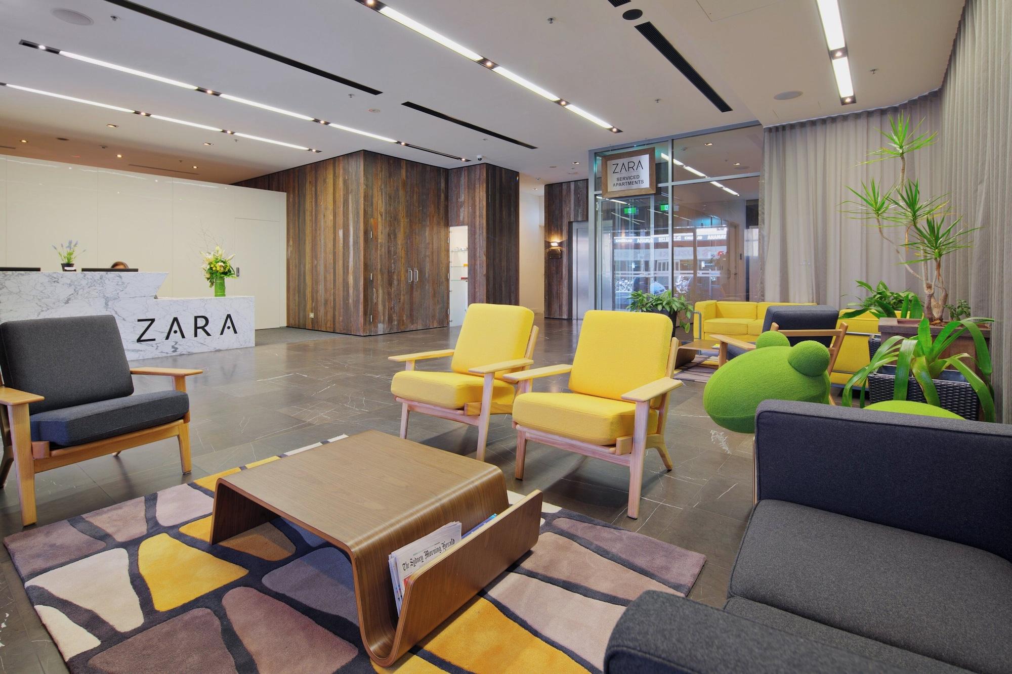 Vista Lobby Zara Tower Hotel