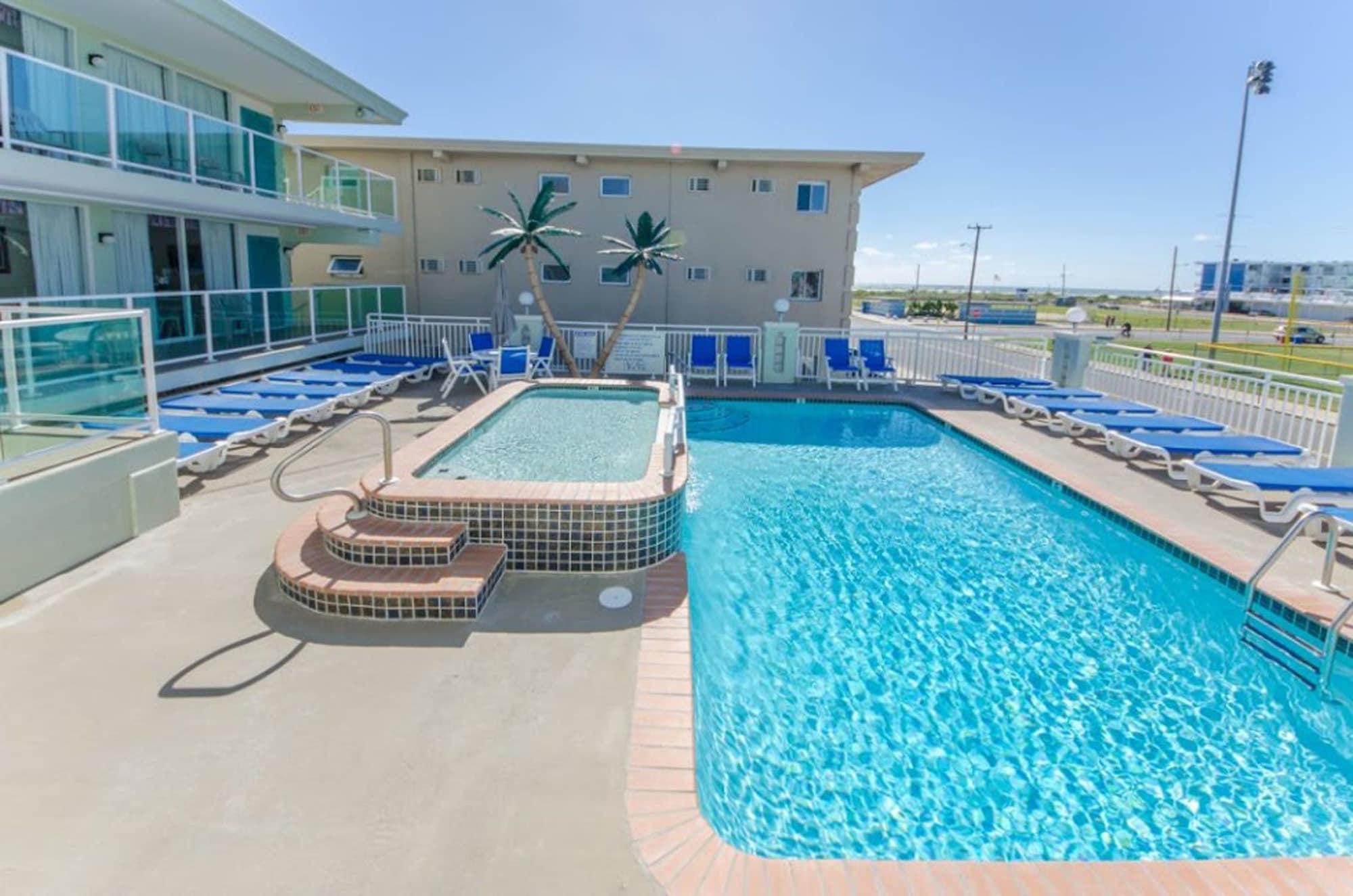 Vista Piscina Crystal Beach Motor Inn