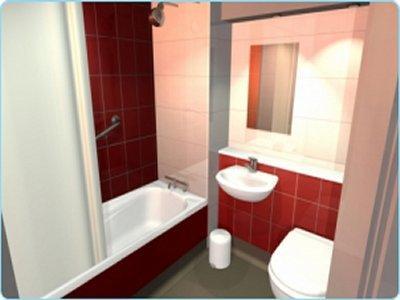 Baño Travelodge Edinburgh Central Queen Street