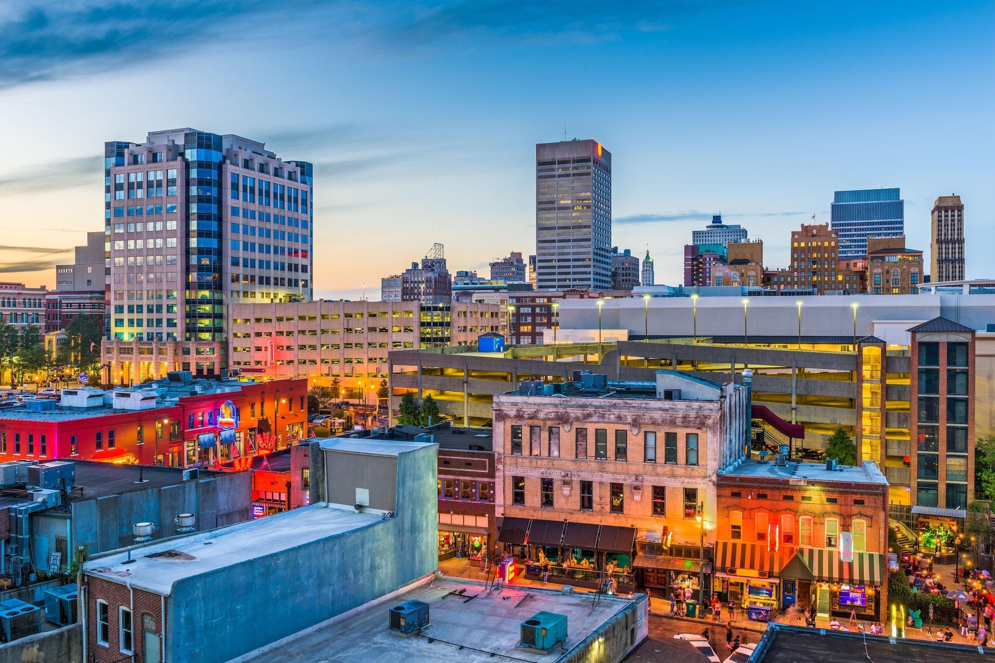 Vista Exterior Hilton Garden Inn Memphis Downtown Beale Street