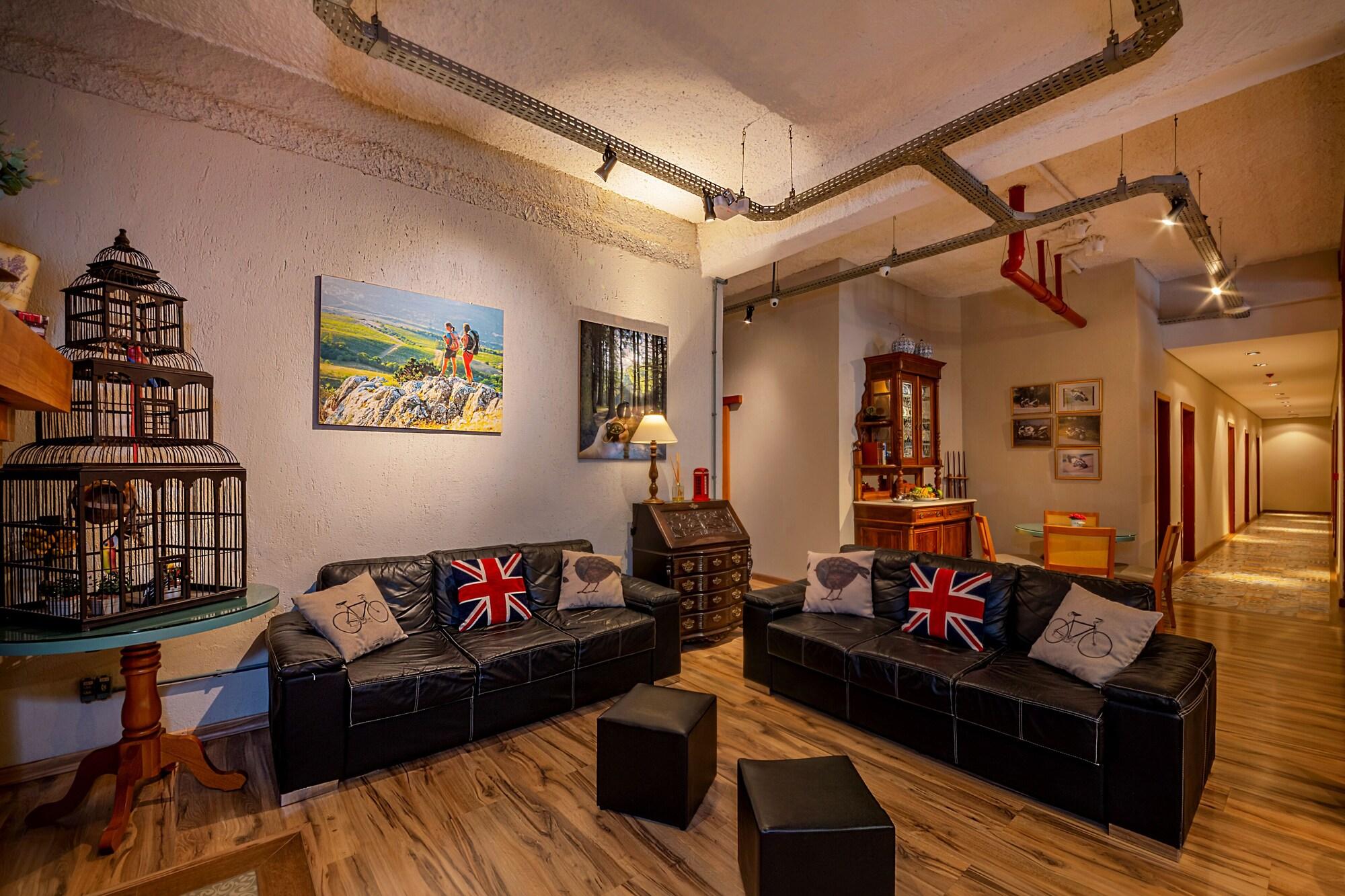 Vista do lobby Hotel Boutique Britânico