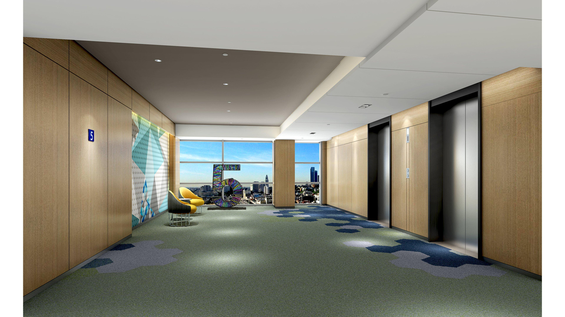 Vista Lobby Holiday Inn Express Nantong Textile City