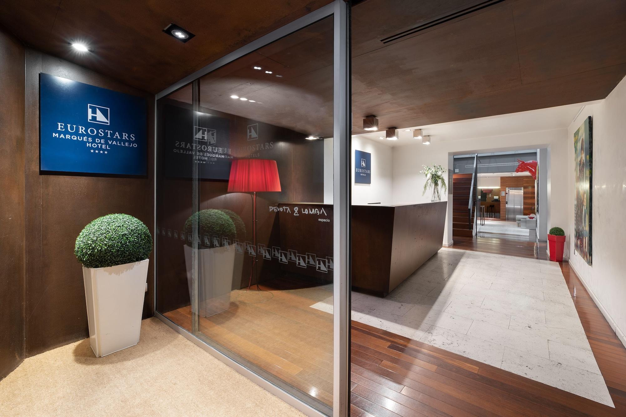 Vista Lobby Eurostars Marques de Vallejo