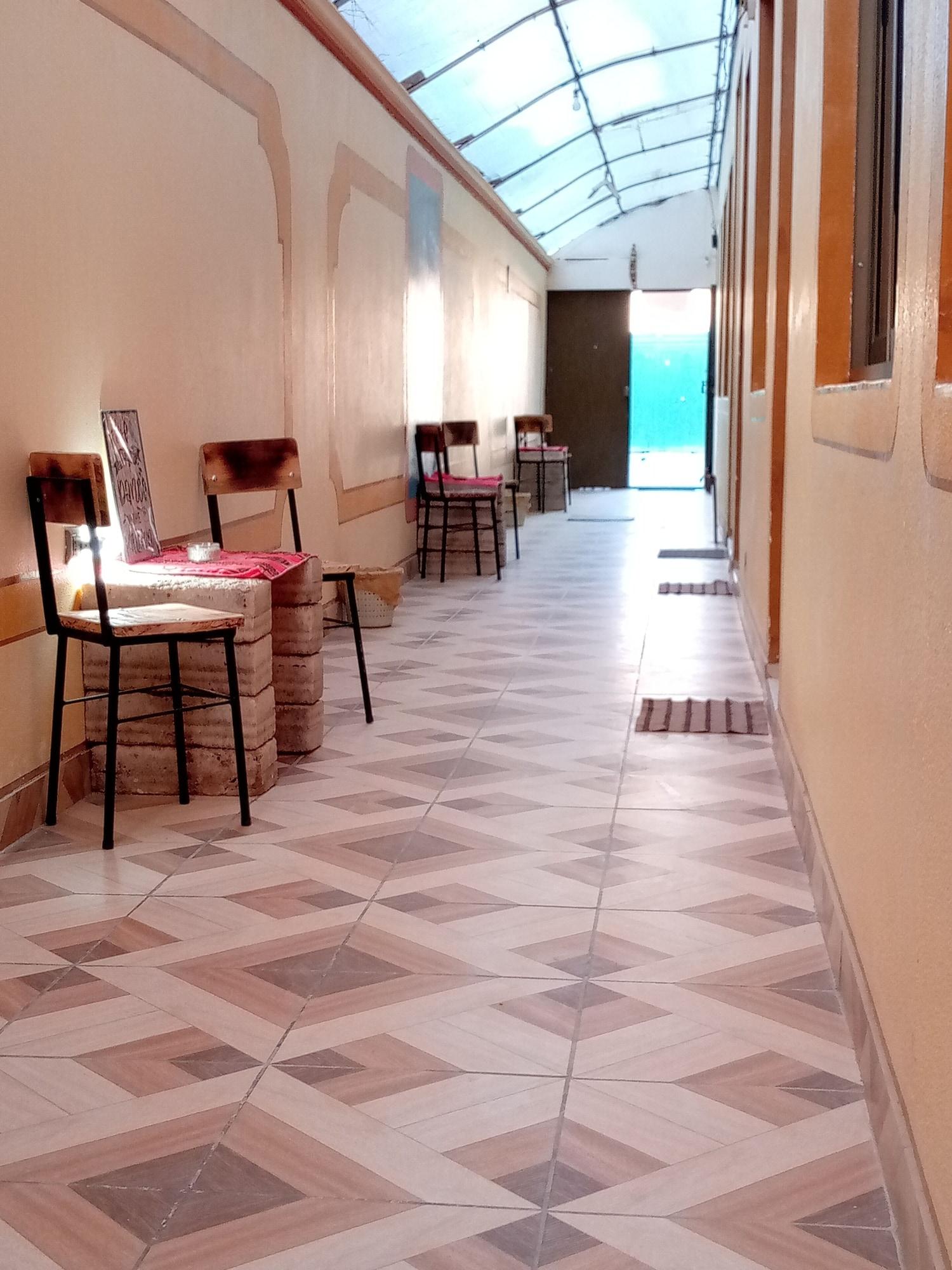 Vista Lobby hostal beds of salt ga