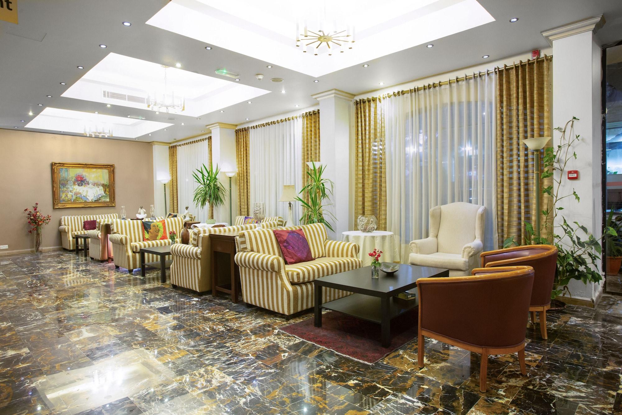 Vista Lobby Grand Hotel Madaba