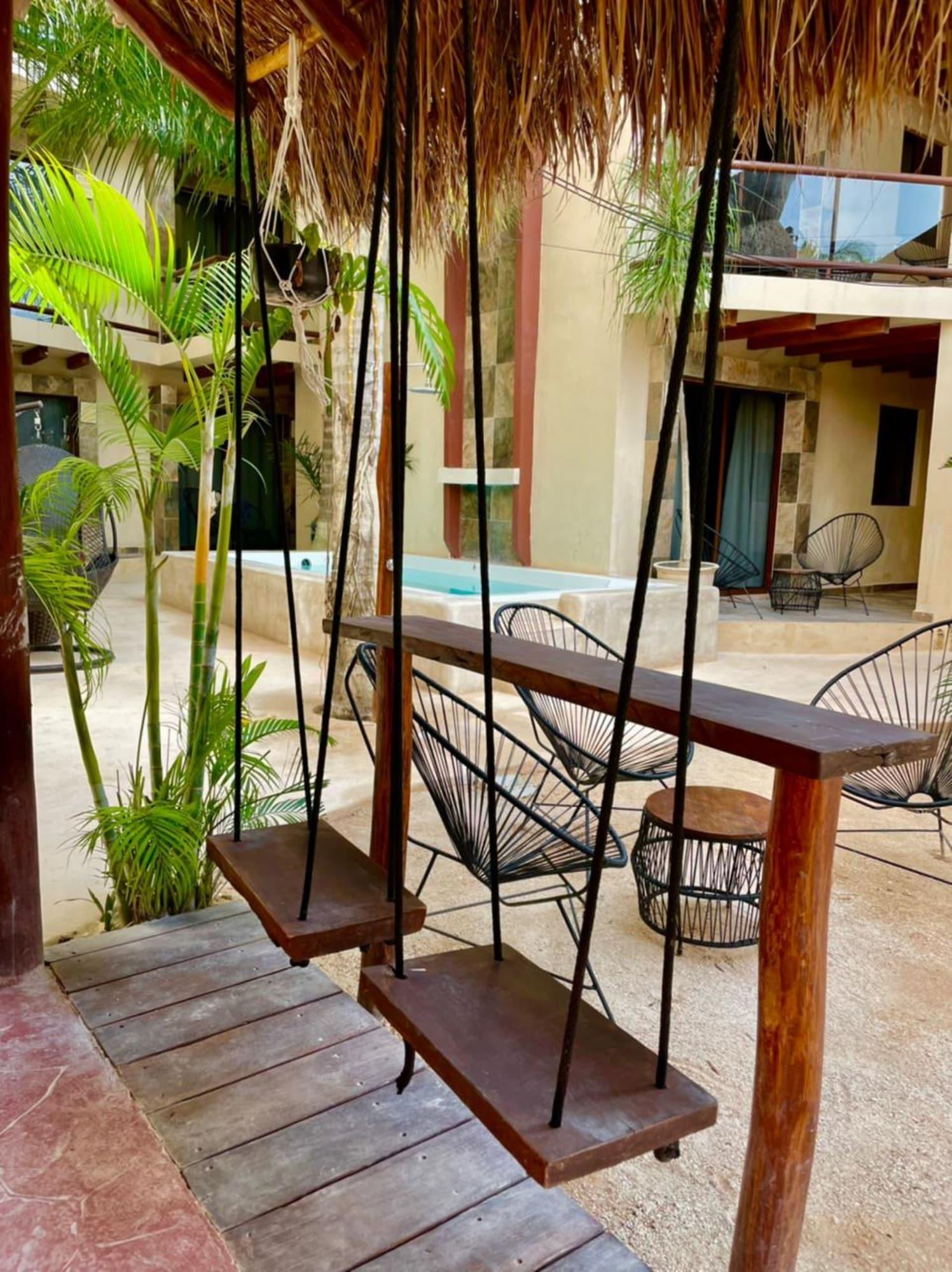Comodidades del Alojamiento Macondo Raíz Holbox