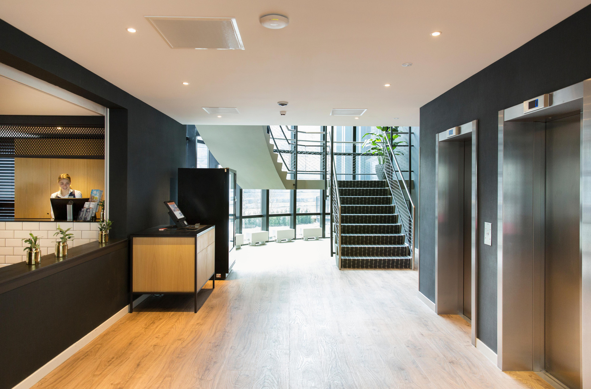 Vista Lobby Corendon Urban Amsterdam Schiphol Airport Hotel