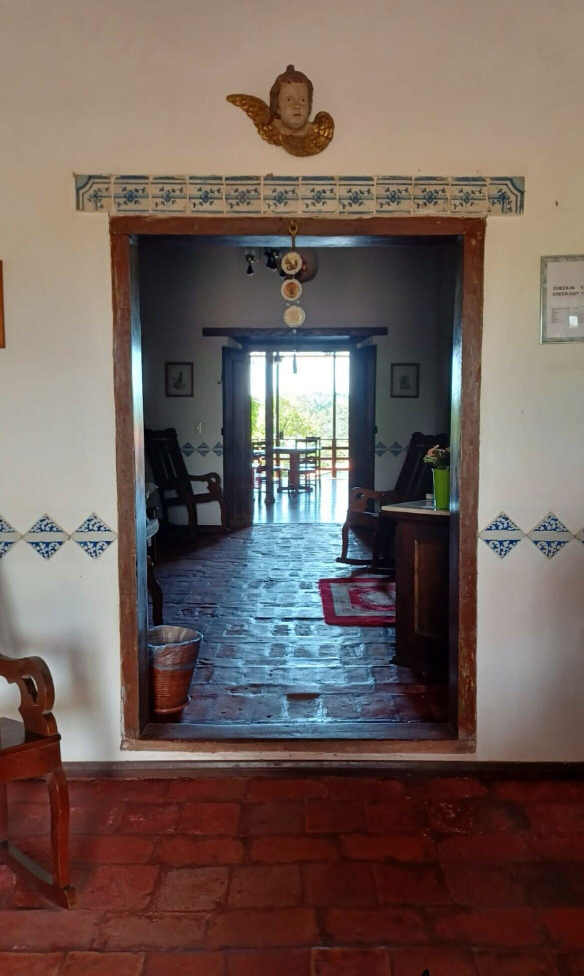 Vista Lobby Pousada La Maison Du Baron