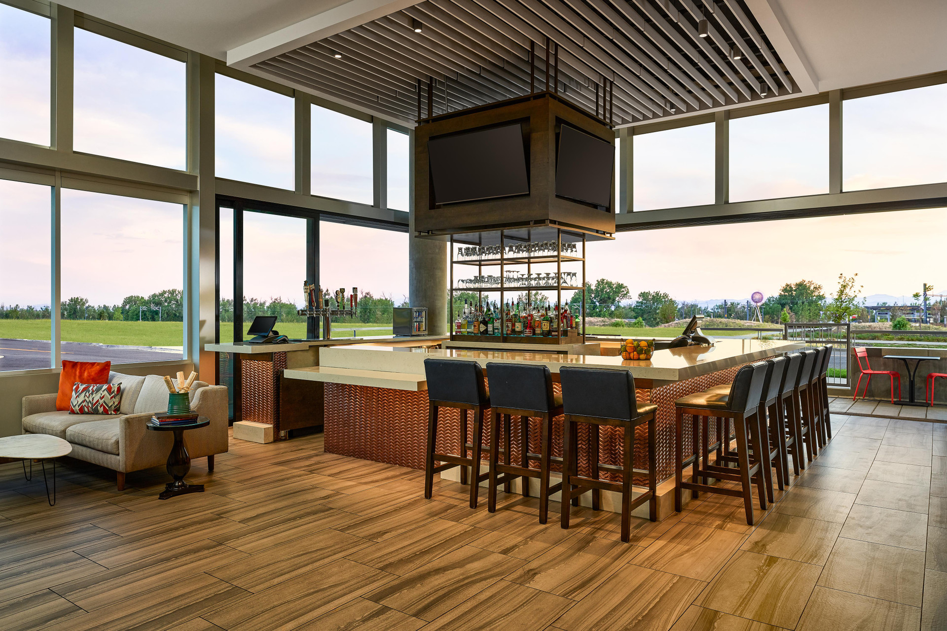 Bar/Salón Hyatt Place Peña Station/Denver Airport