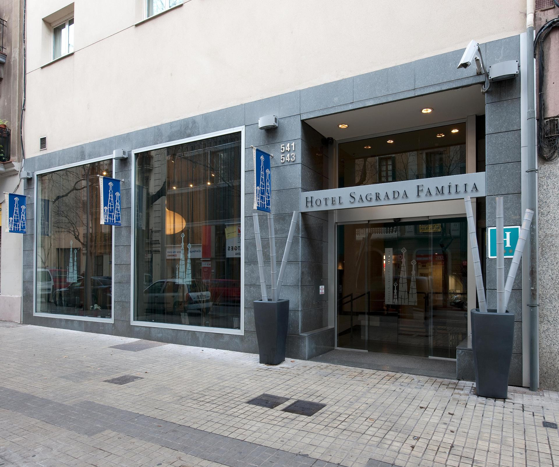 Vista Exterior Hotel Sagrada Familia