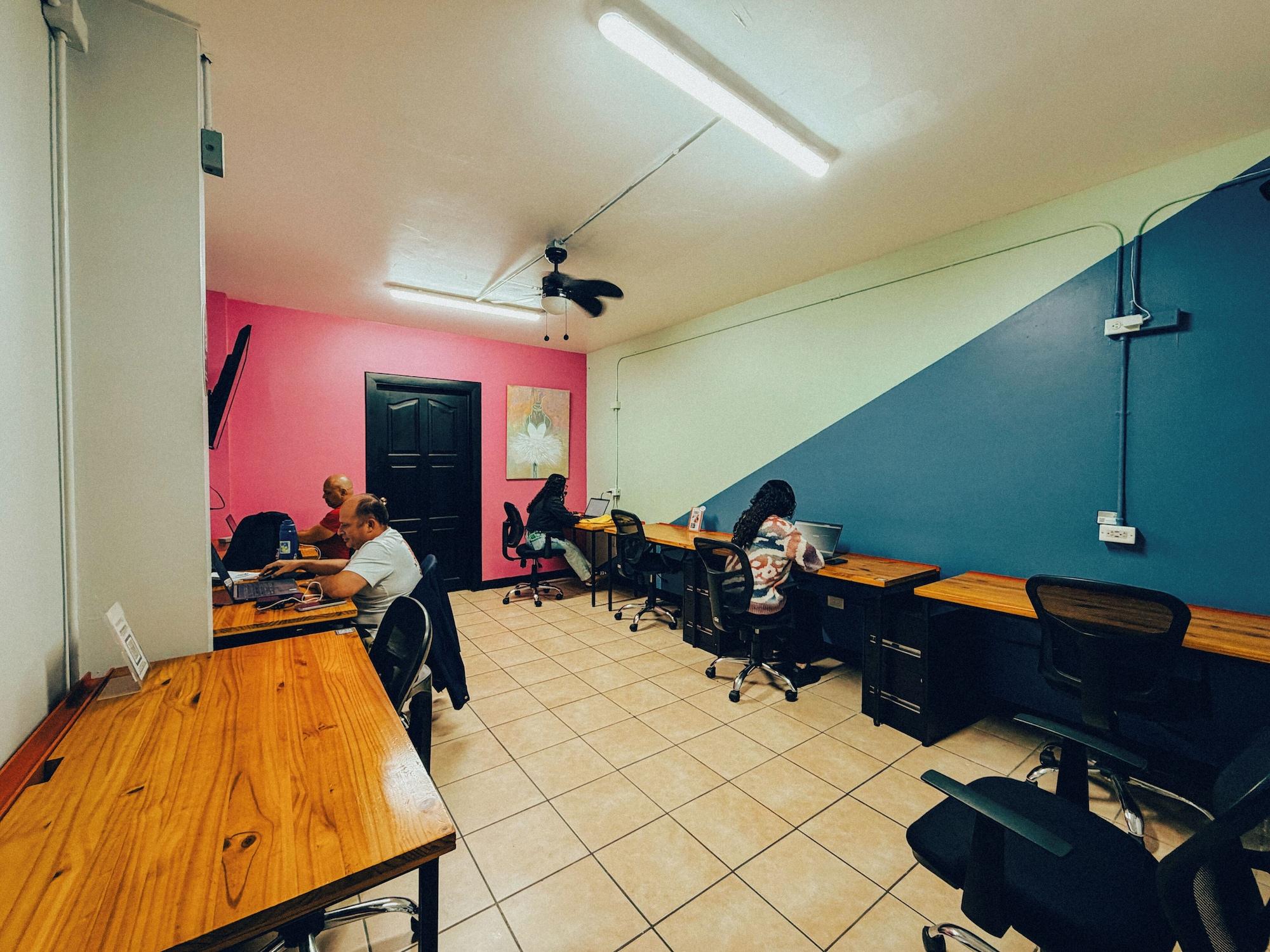 Sala de Reuniones Viajero San José Hostel