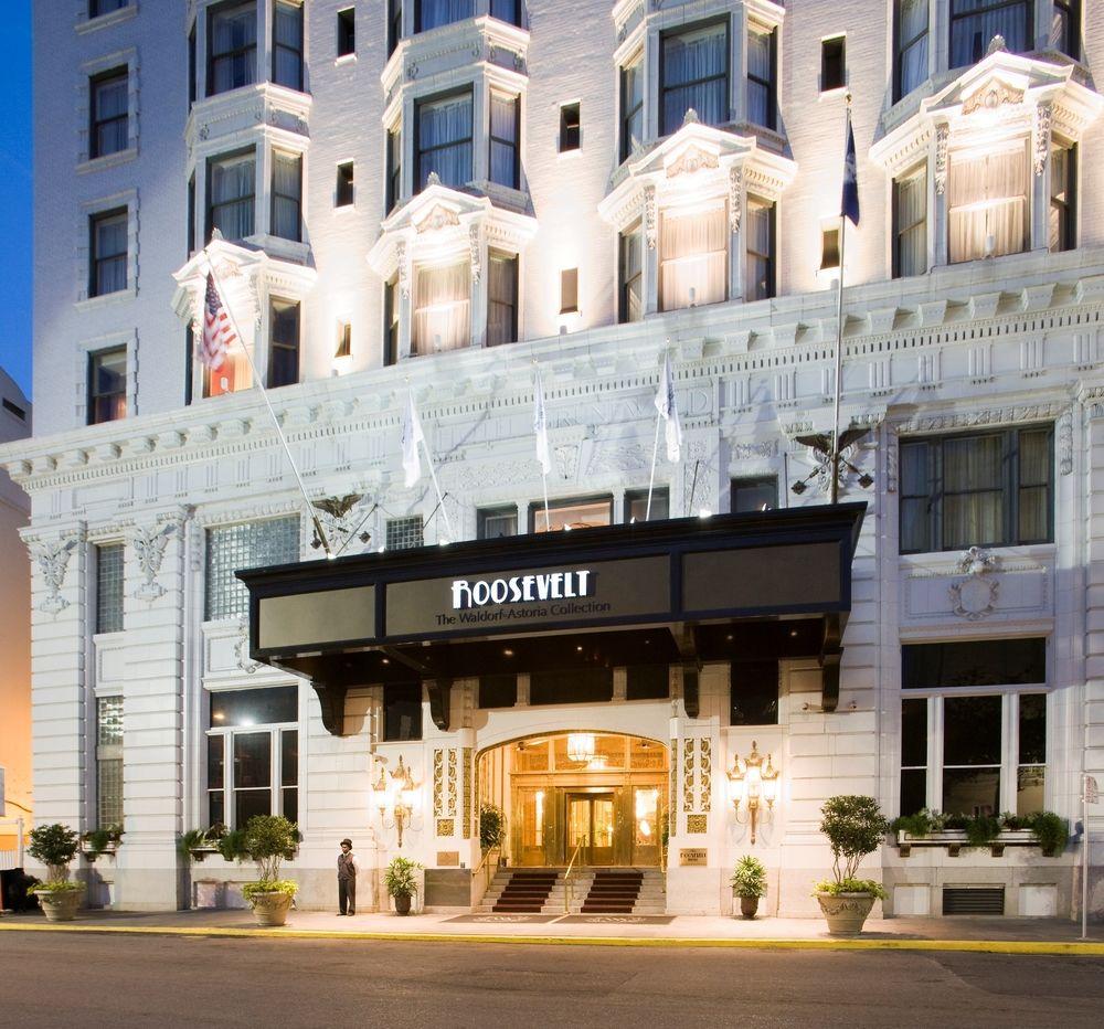 Vista da fachada The Roosevelt New Orleans, A Waldorf Astoria Hotel
