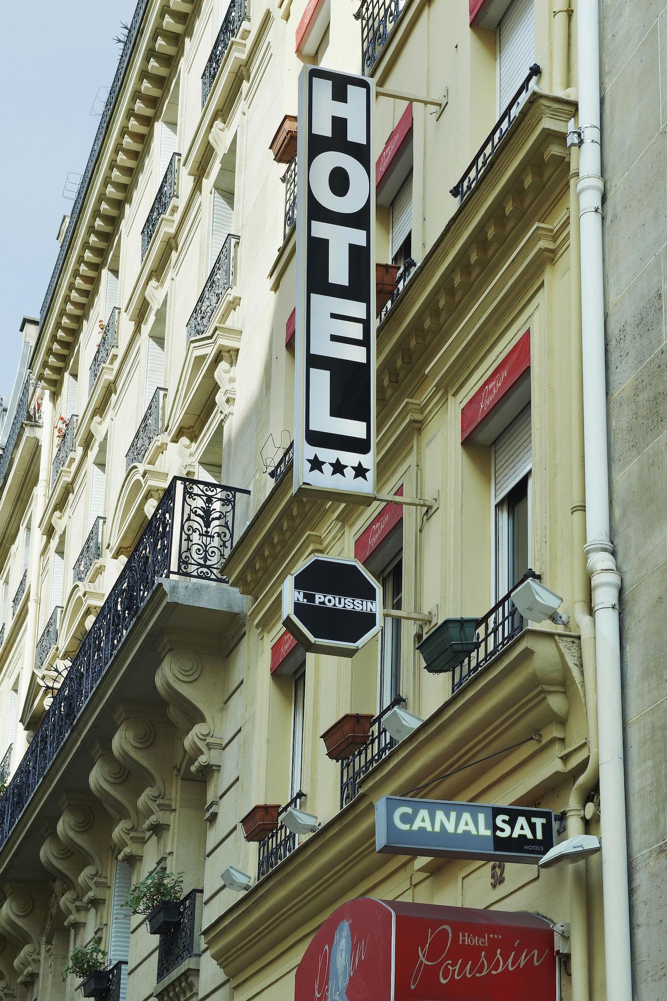 Vista Exterior Hôtel Poussin