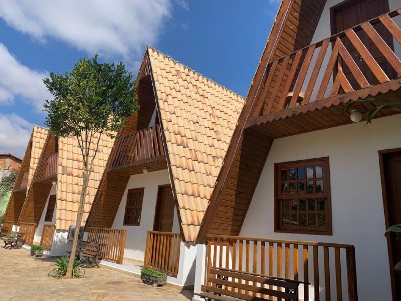 Vista Exterior Pousada Chalés Olaria Exclusivo para casais