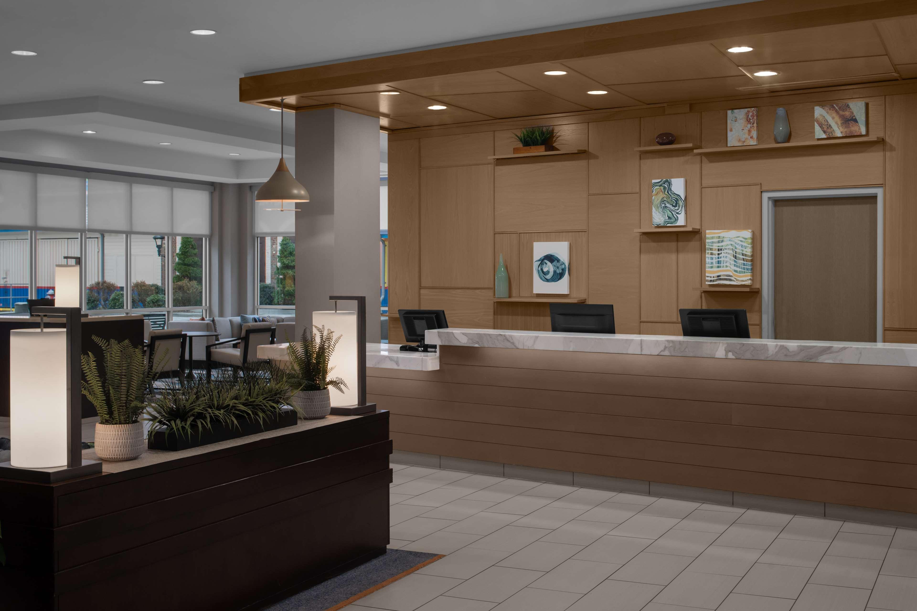Vista Lobby Hyatt House Raleigh North Hills