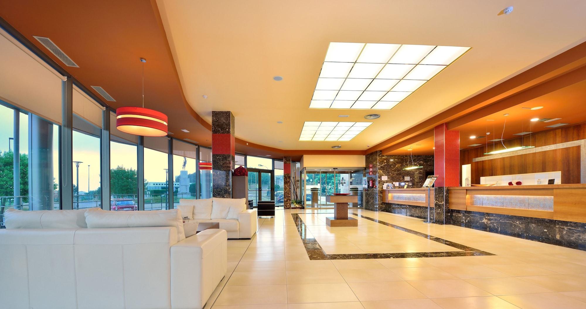Vista Lobby Hotel Spa Norat Torre do Deza