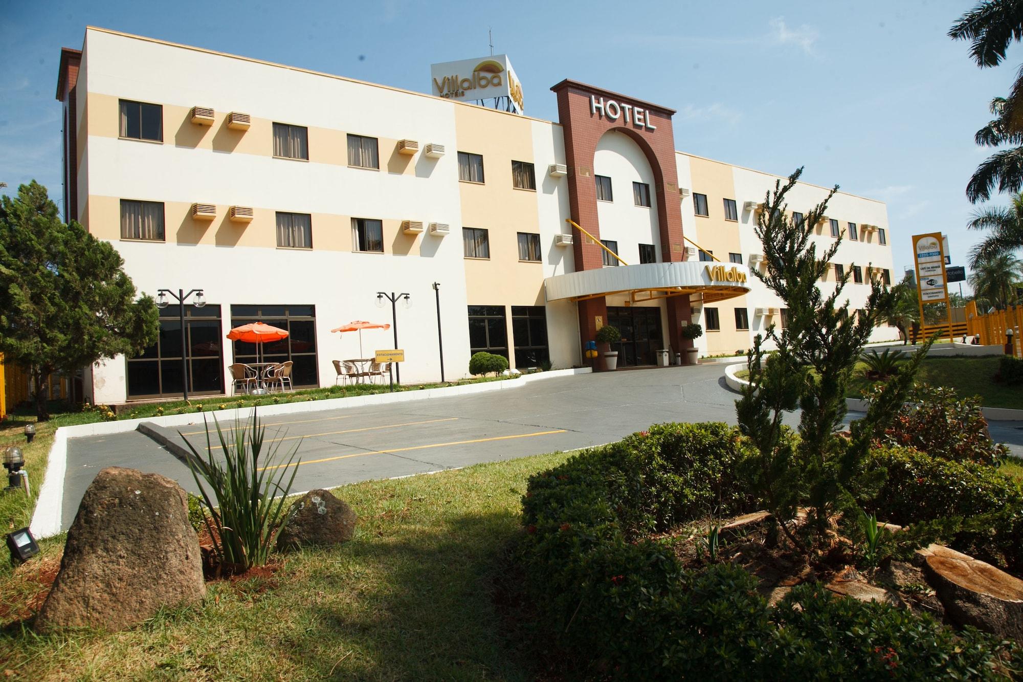Vista da fachada Villalba Hotel Uberlandia